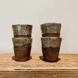 Handless Mug-Half Dip | Brown - Shop Adele Catherine 