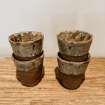 Handless Mug-Half Dip | Brown - Shop Adele Catherine 