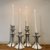Candle Holder Small | Black & White Glaze - Shop Adele Catherine 