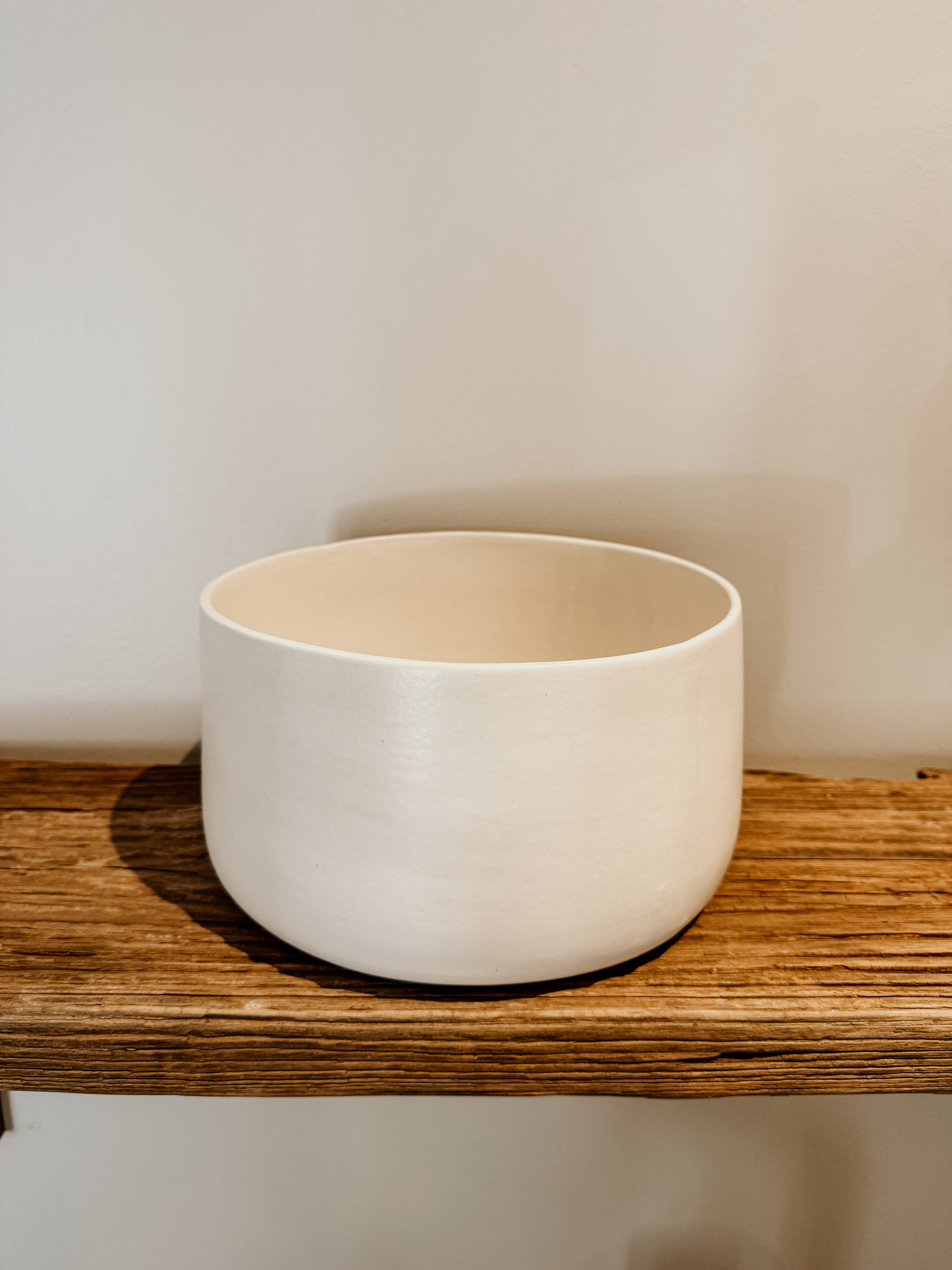 Acacia Deep Bowl | Milk - Shop Adele Catherine 