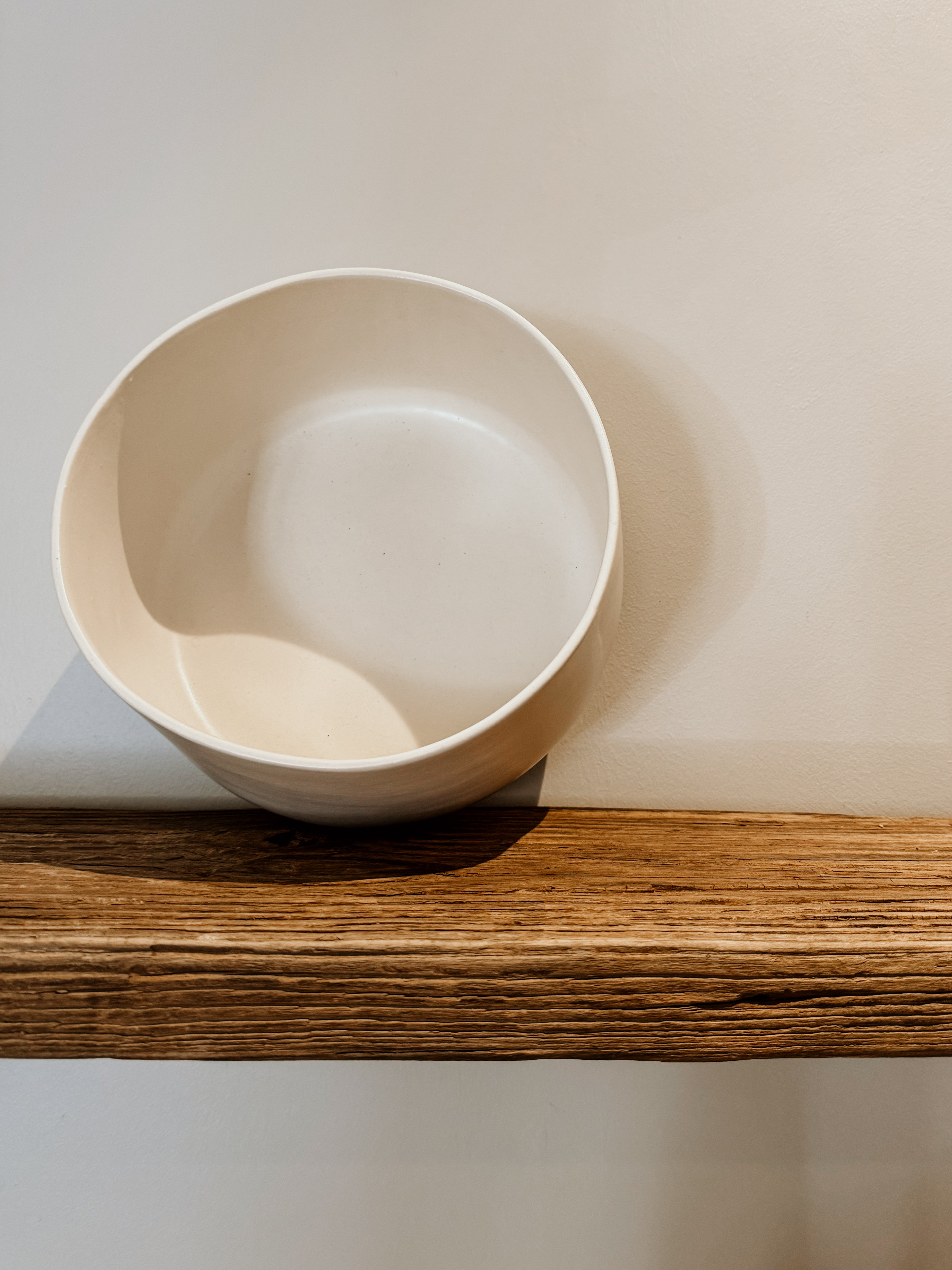 Acacia Deep Bowl | Milk - Shop Adele Catherine 