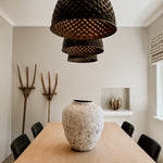 Planter Organic White & Grey Texture - Shop Adele Catherine 