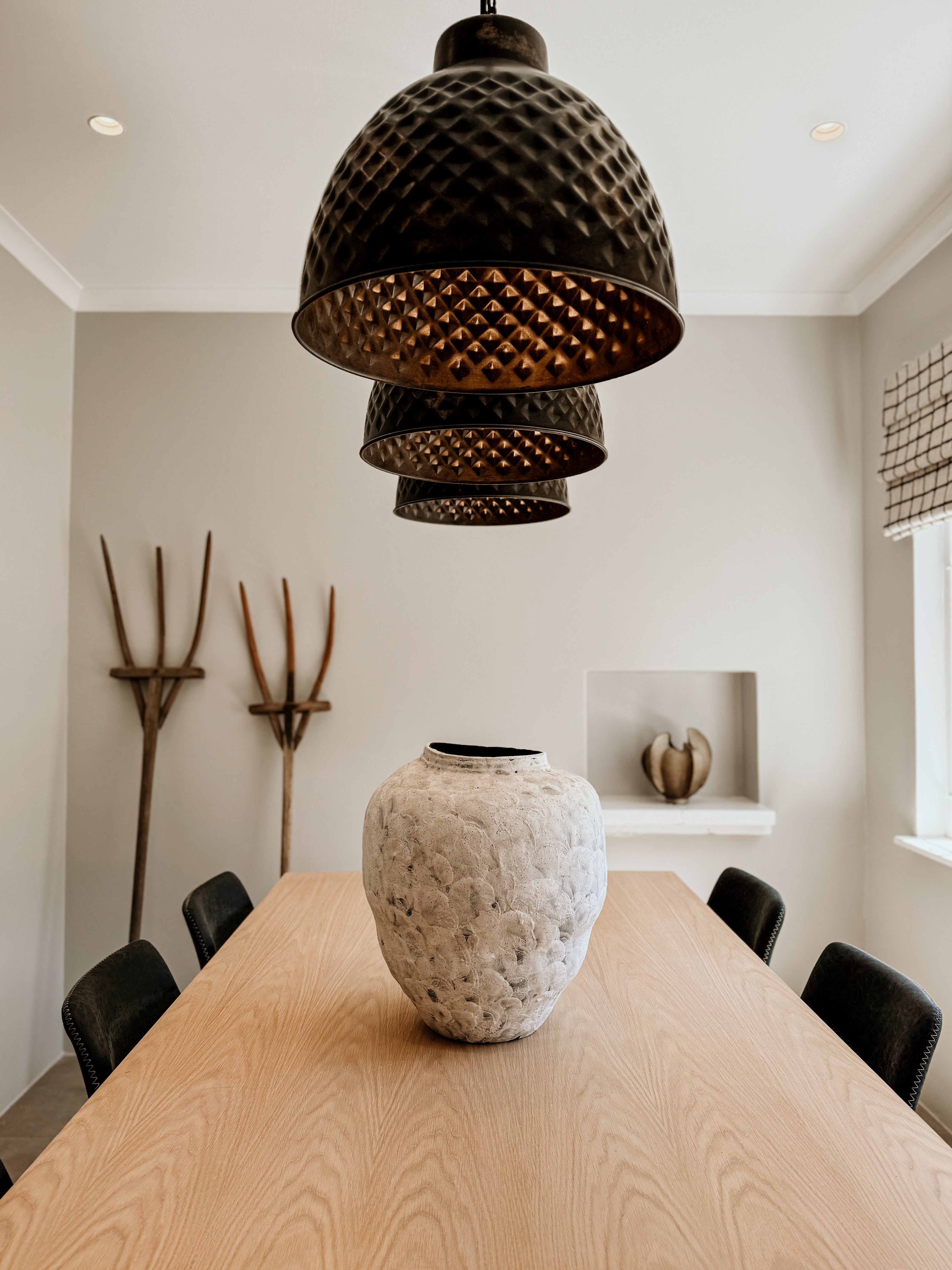 Planter Organic White & Grey Texture - Shop Adele Catherine 