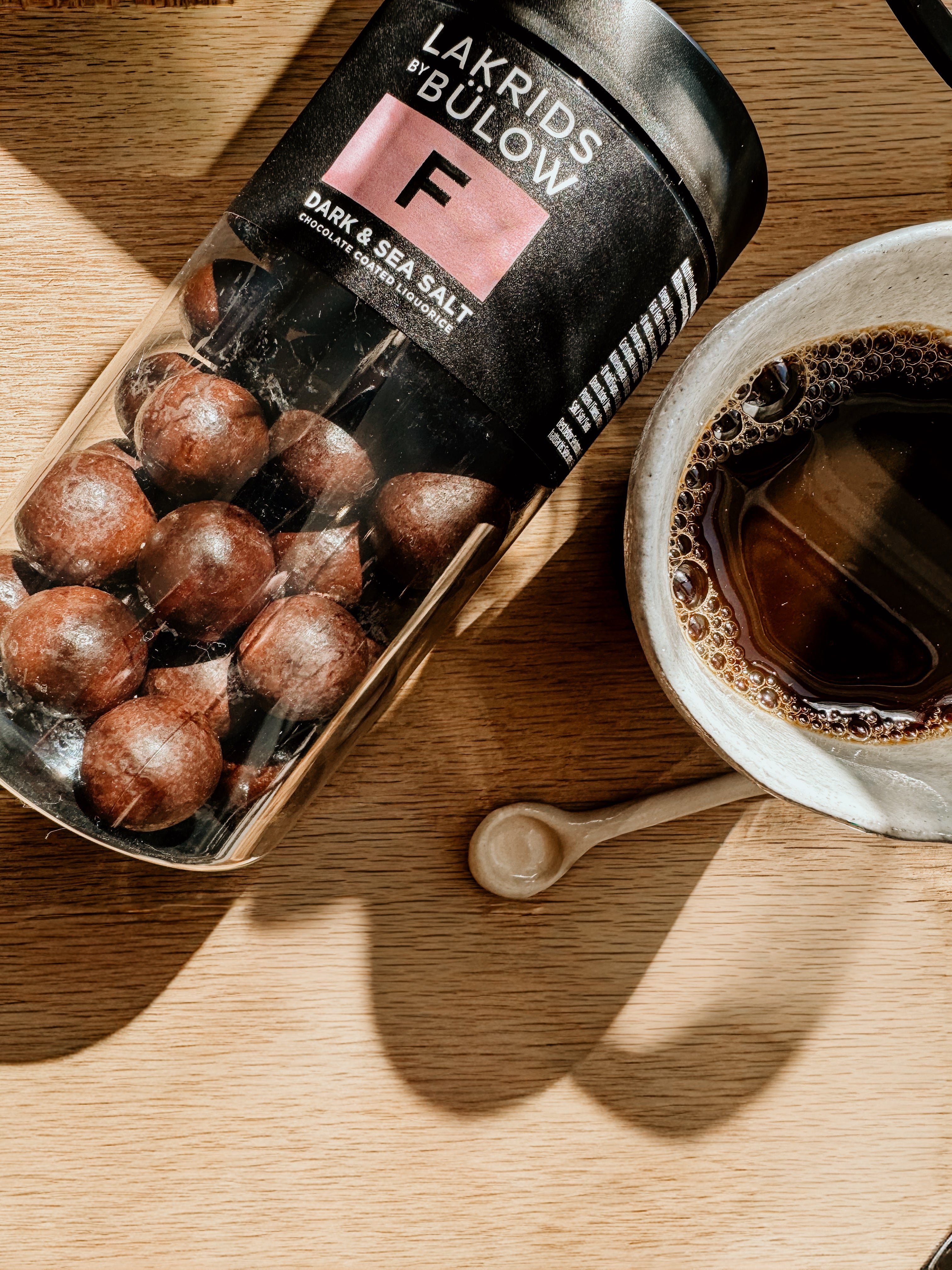 Lakrids Chocolate Coated Liquorice | F Dark & Sea Salt - Shop Adele Catherine 