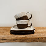 Skinny Handle Mug | Black & White - Shop Adele Catherine 