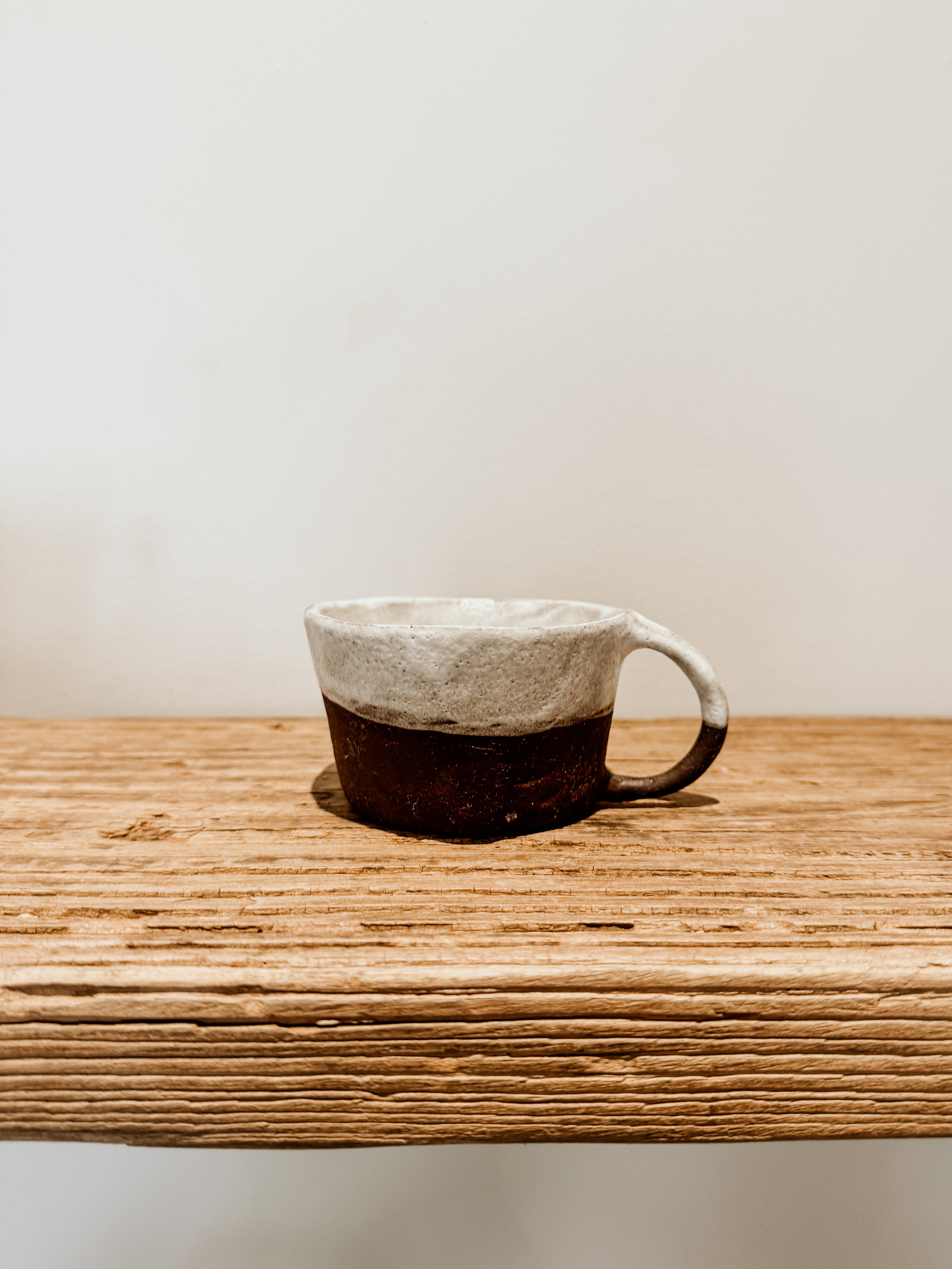 Skinny Handle Mug | Black & White - Shop Adele Catherine 