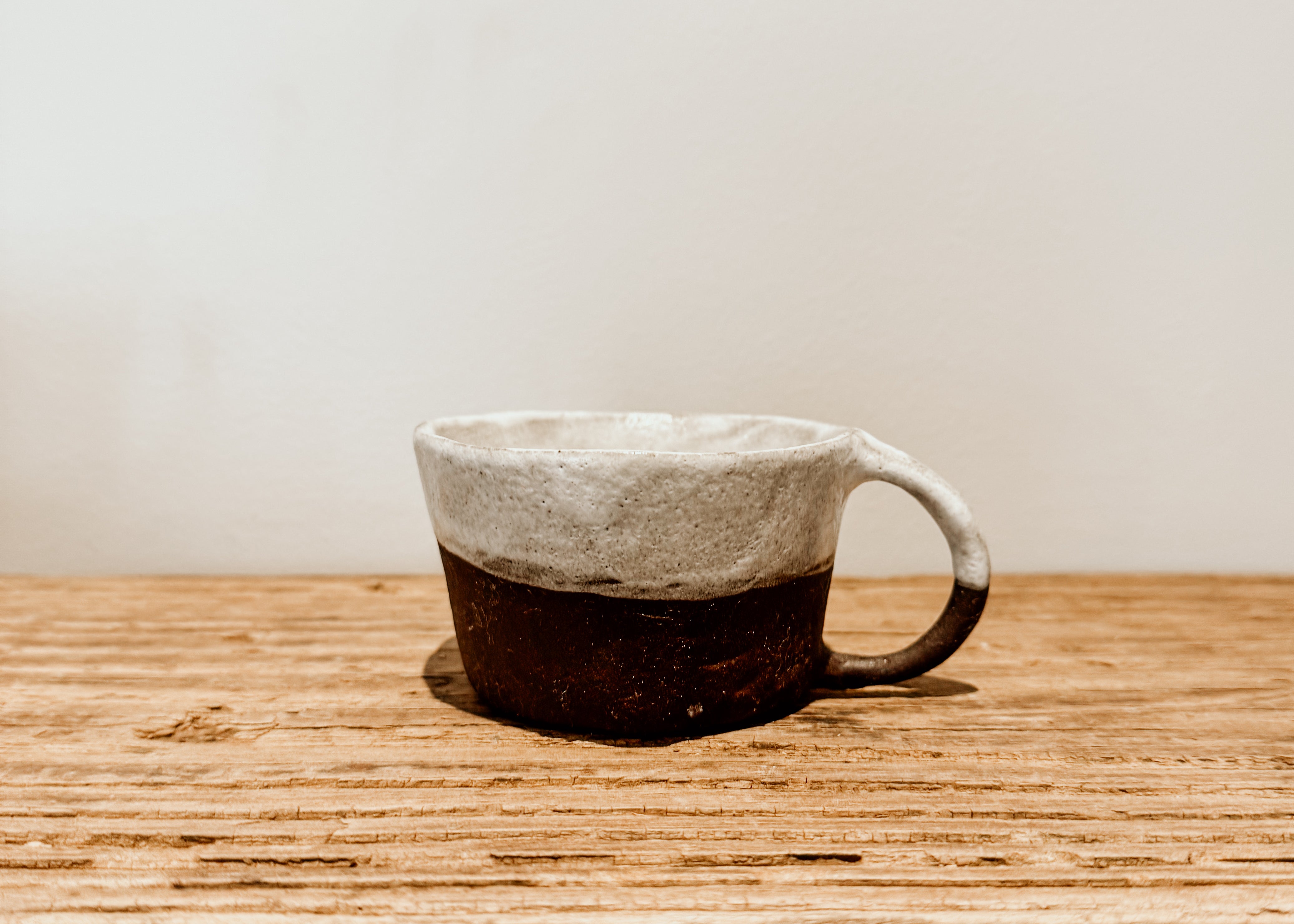 Skinny Handle Mug | Black & White - Shop Adele Catherine 