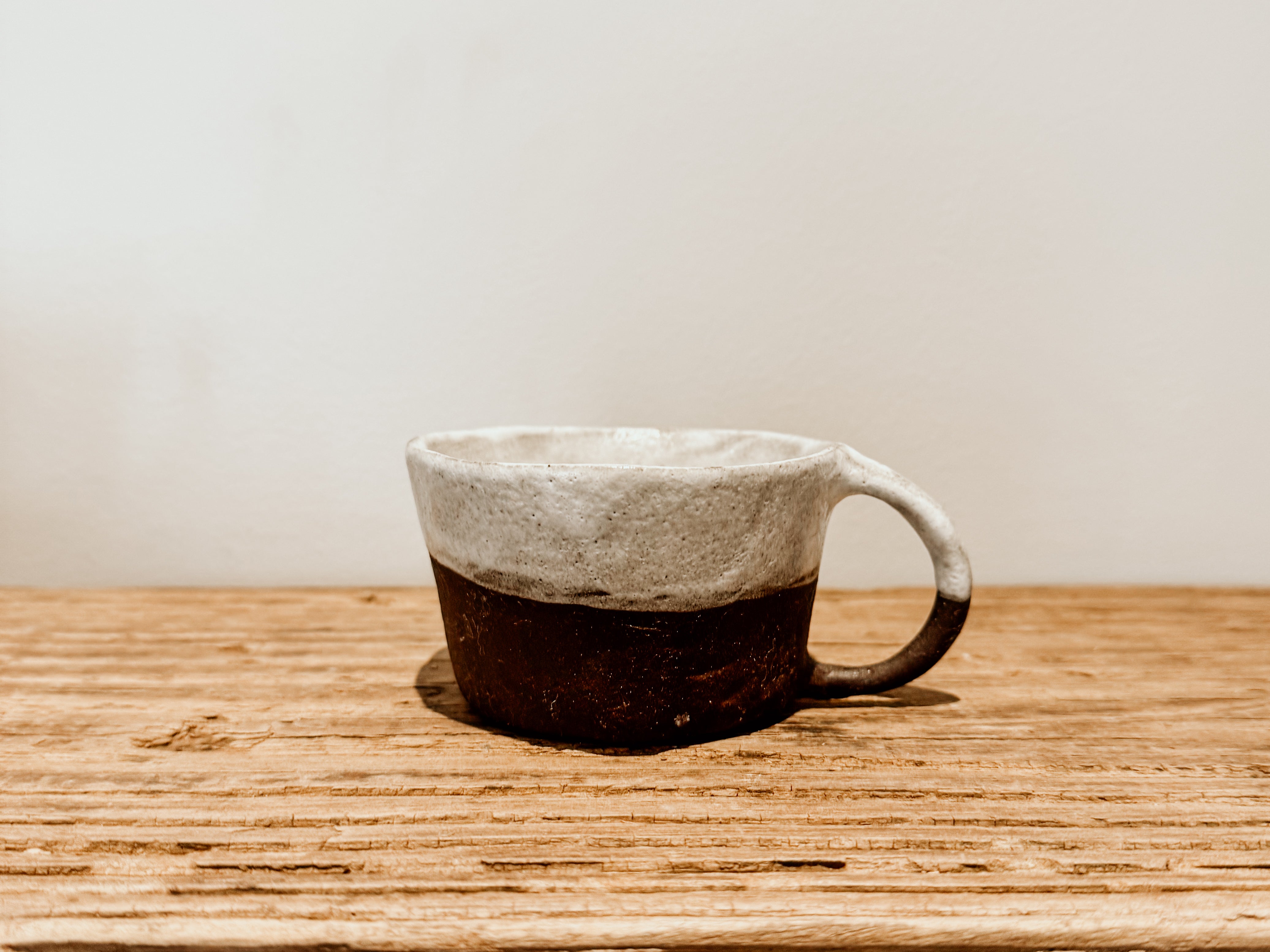 Skinny Handle Mug | Black & White - Shop Adele Catherine 