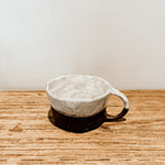 Skinny Handle Mug | Black & White - Shop Adele Catherine 