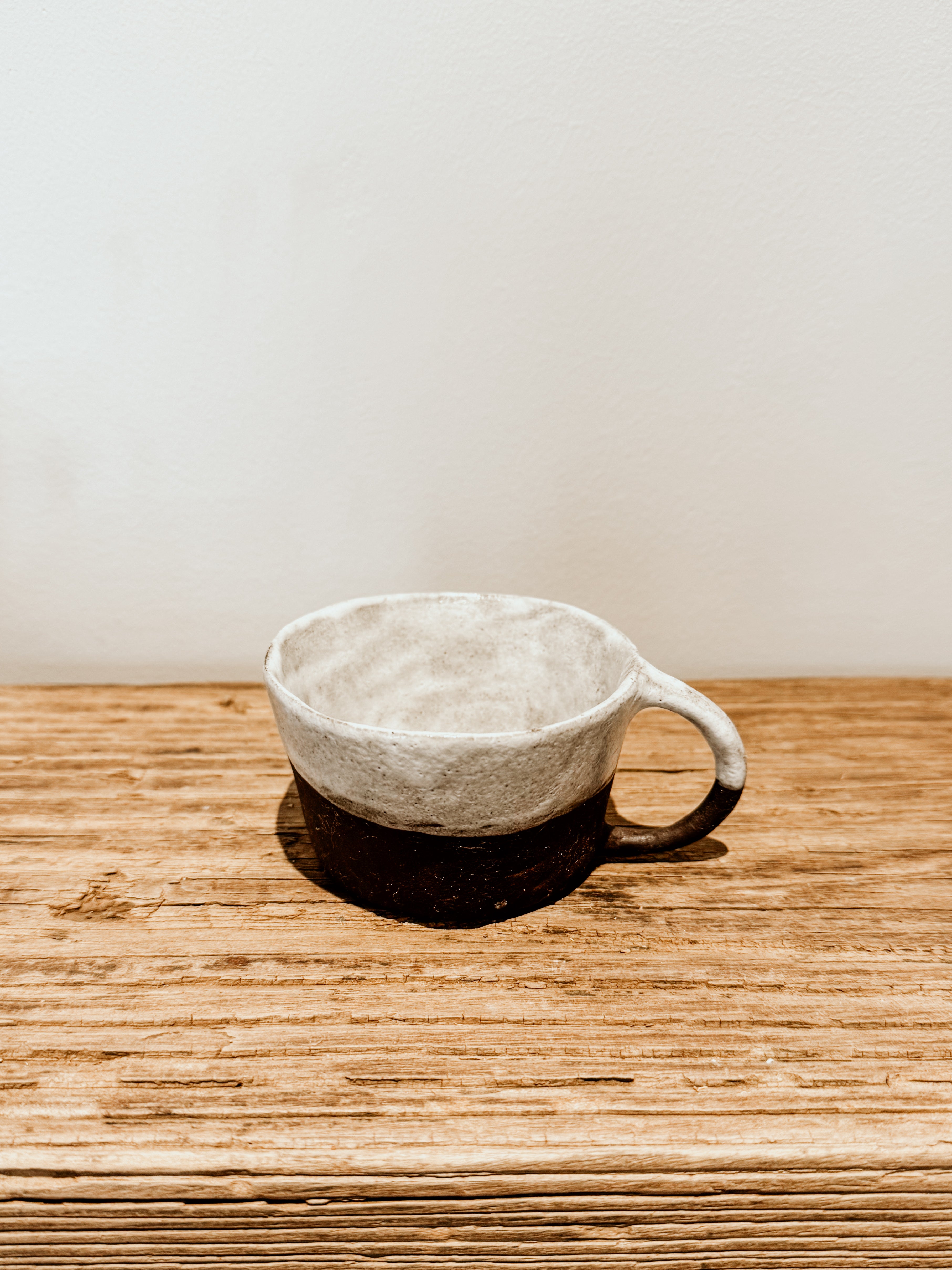 Skinny Handle Mug | Black & White - Shop Adele Catherine 