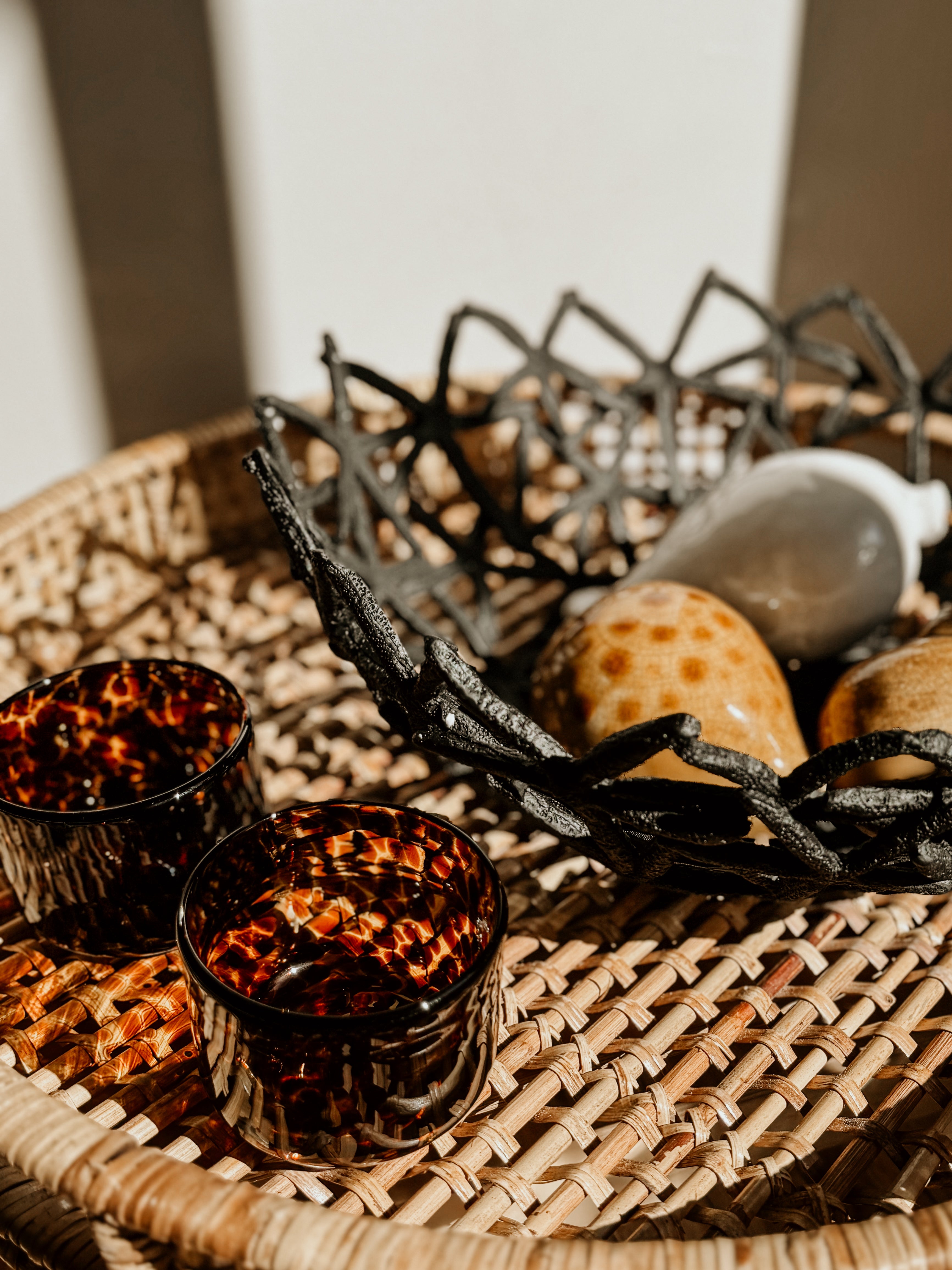 Black Coral Starfish Bowl from Spaces & Places, decorative ceramic bowl with starfish design, ideal for coastal-inspired decor.