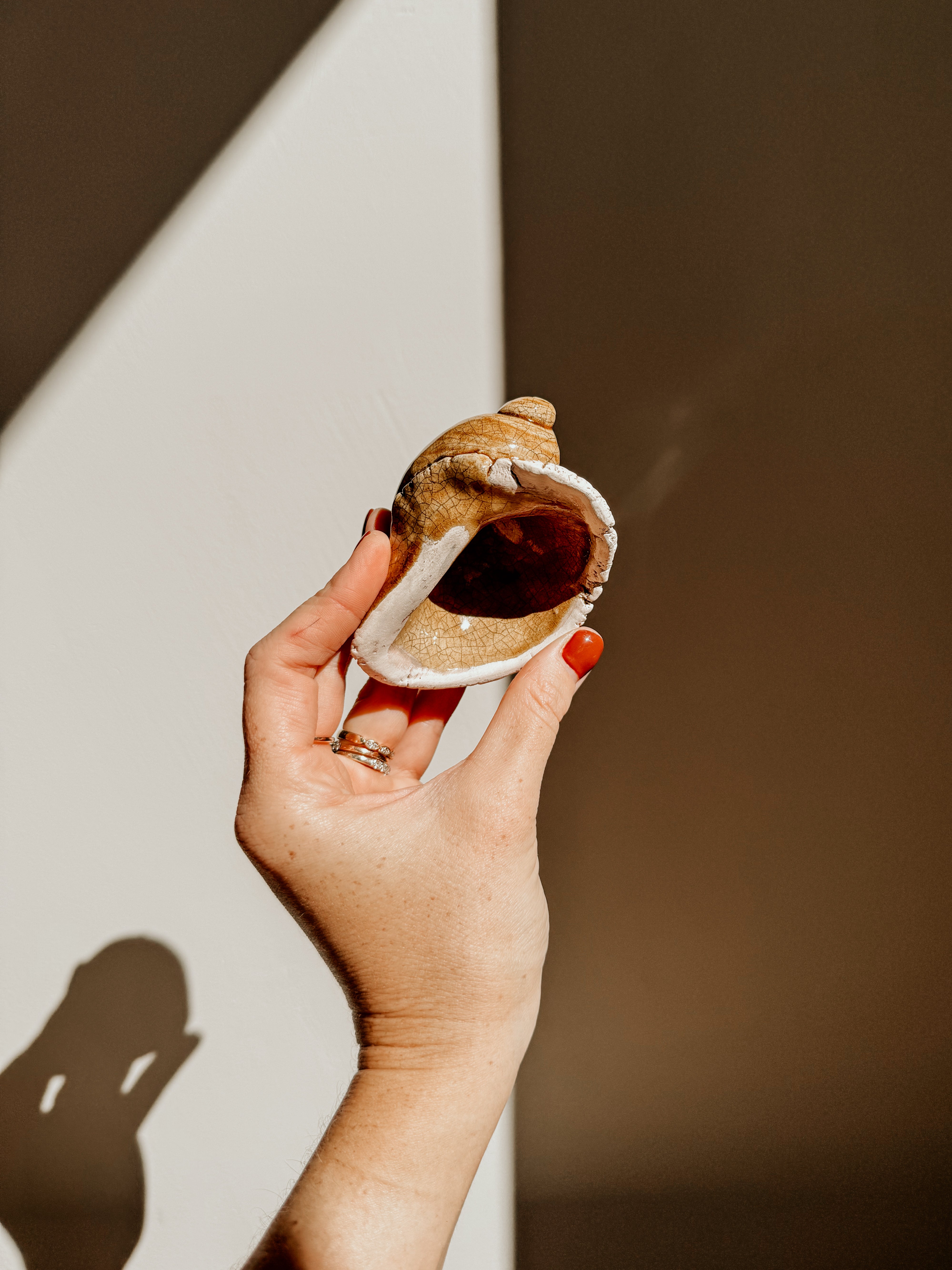 Cowrie : Spotted Teapot Crackle | Black - Shop Adele Catherine 