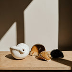 Cowrie : Spotted Teapot Crackle | Black - Shop Adele Catherine 