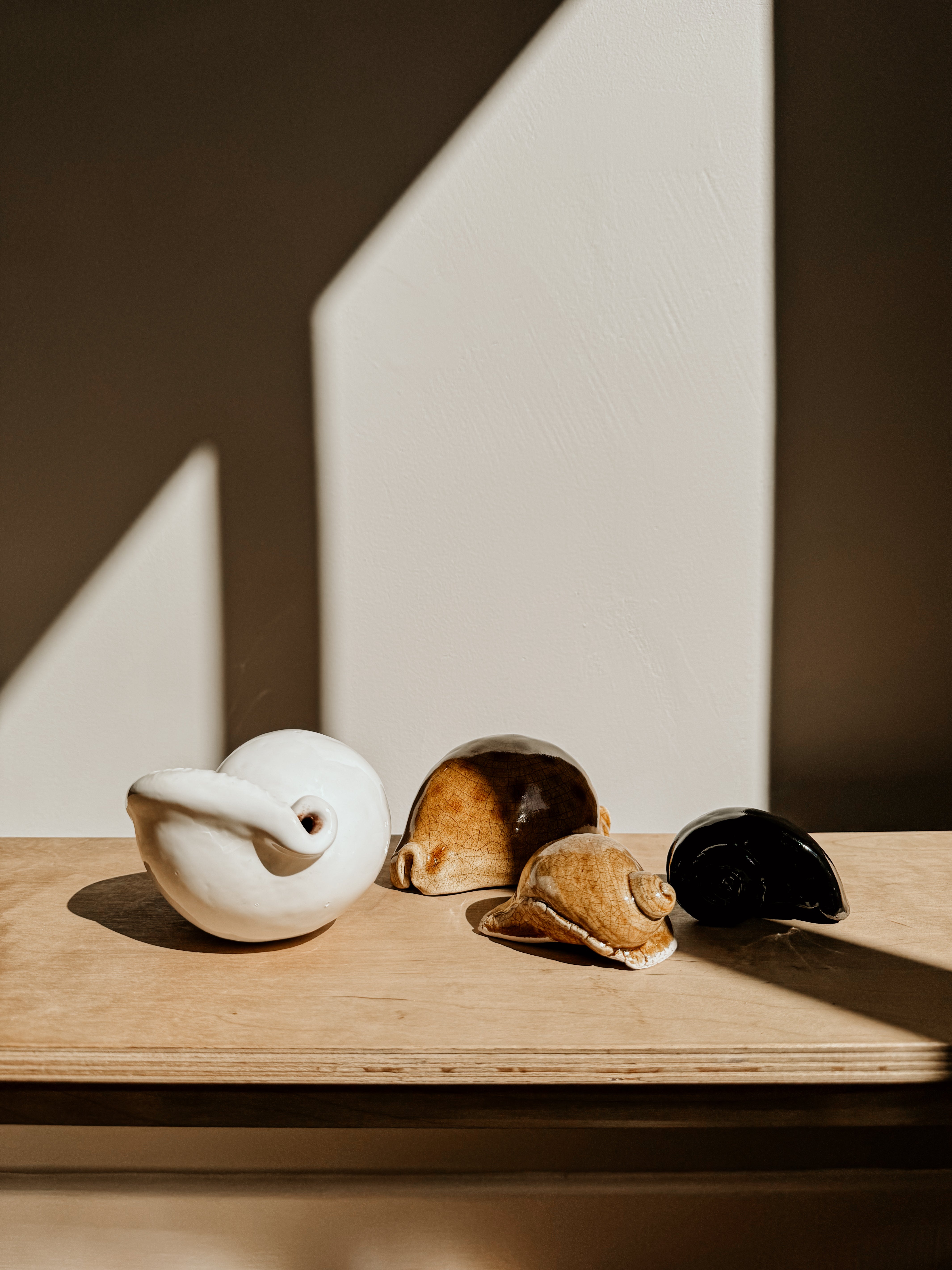 Cowrie : Spotted Teapot Crackle | Black - Shop Adele Catherine 