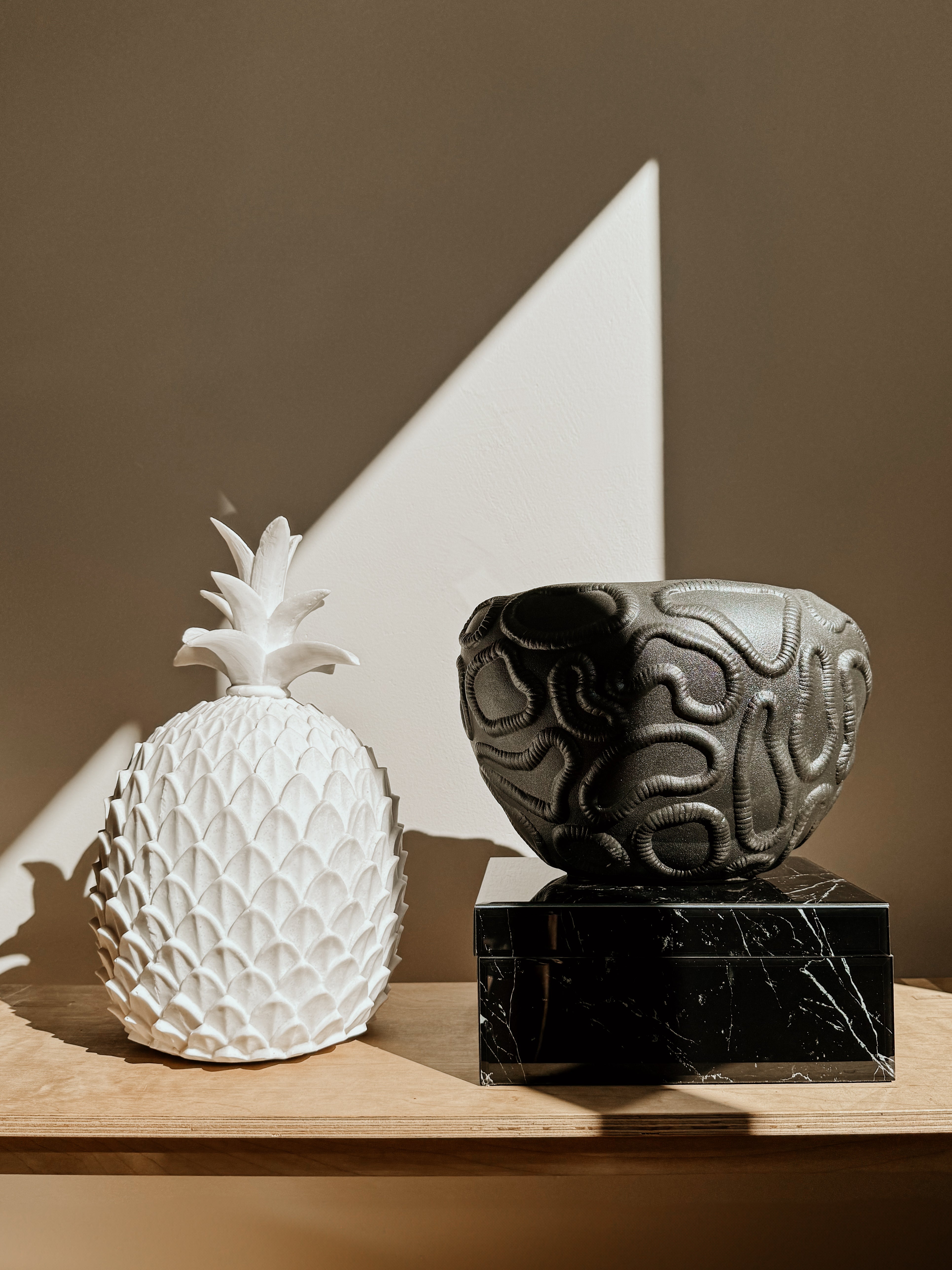 Squiggle Planter | Black - Shop Adele Catherine 