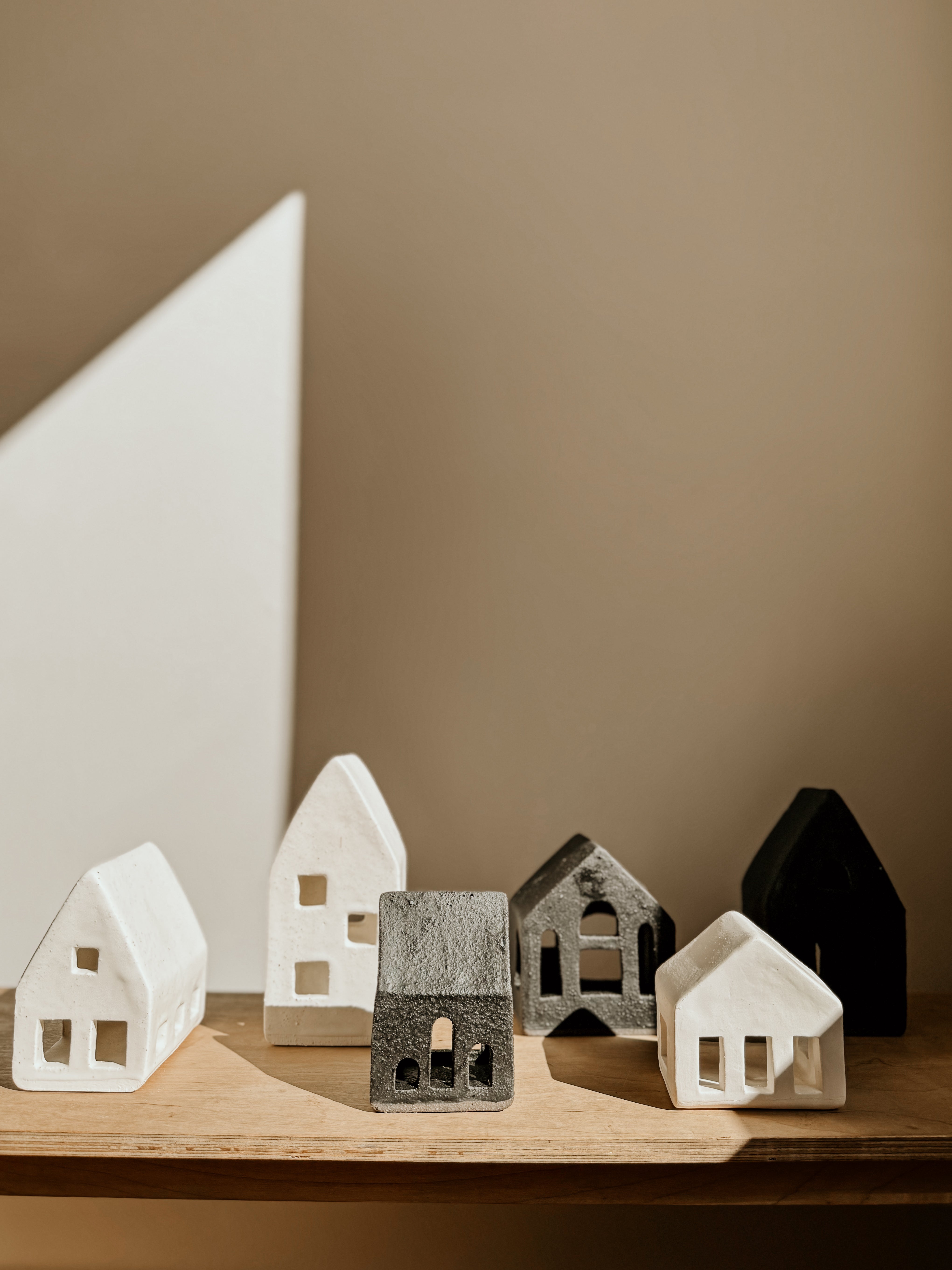 Tea Light House Large | White - Shop Adele Catherine 
