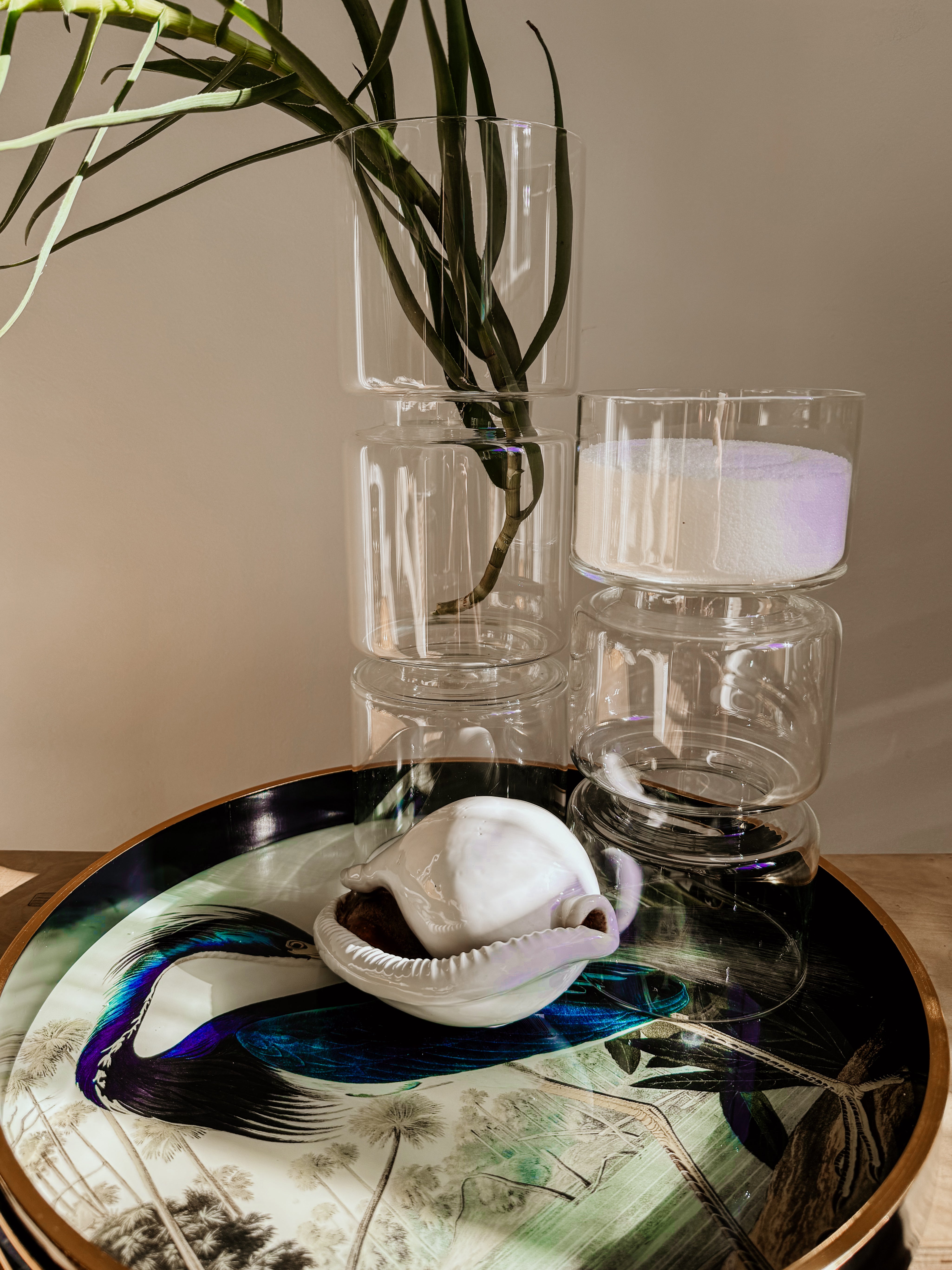 Candle Holder / Vase Large | Clear - Shop Adele Catherine 