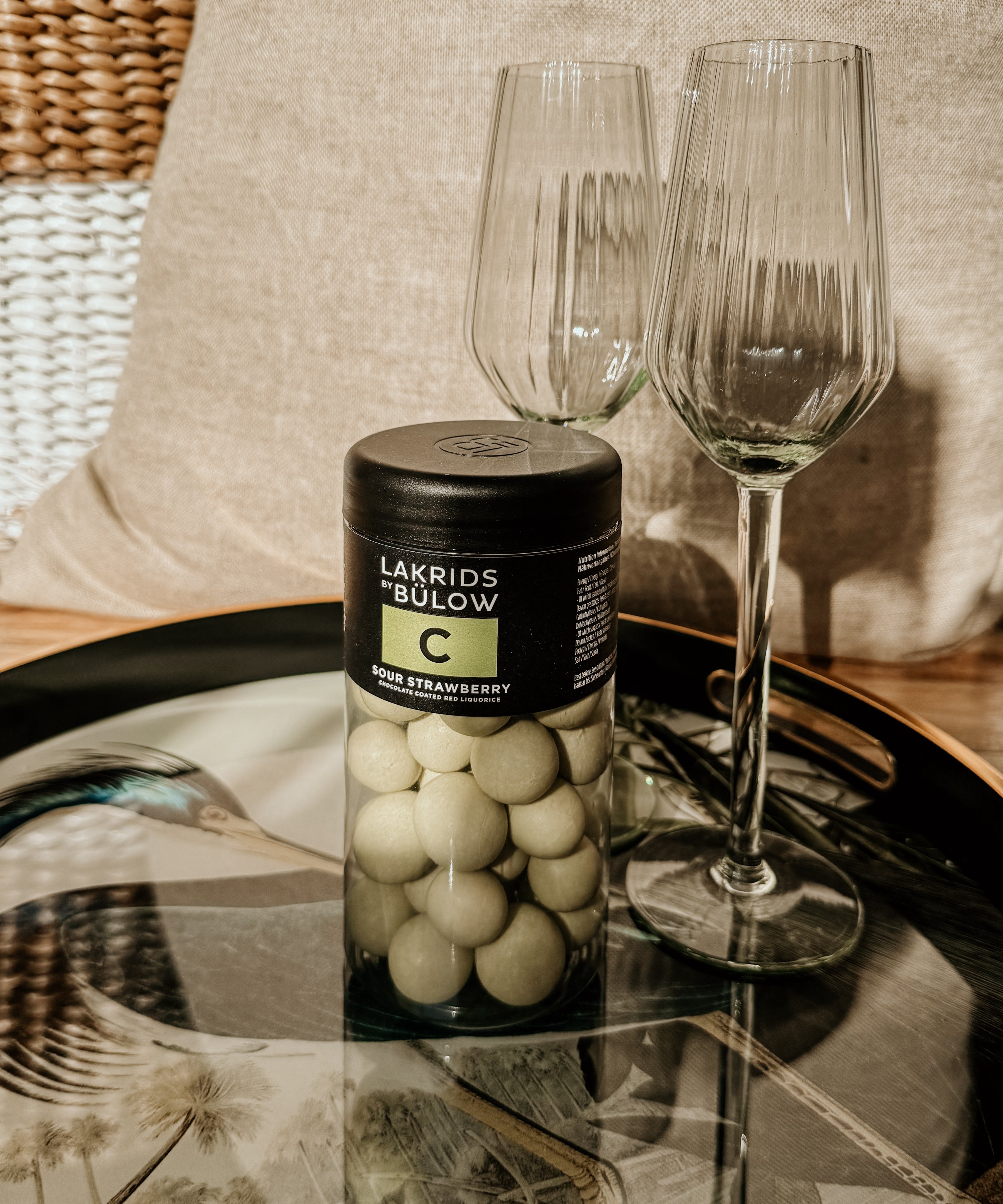 Lakrids Chocolate Coated Liquorice | C Sour Strawberry - Shop Adele Catherine 