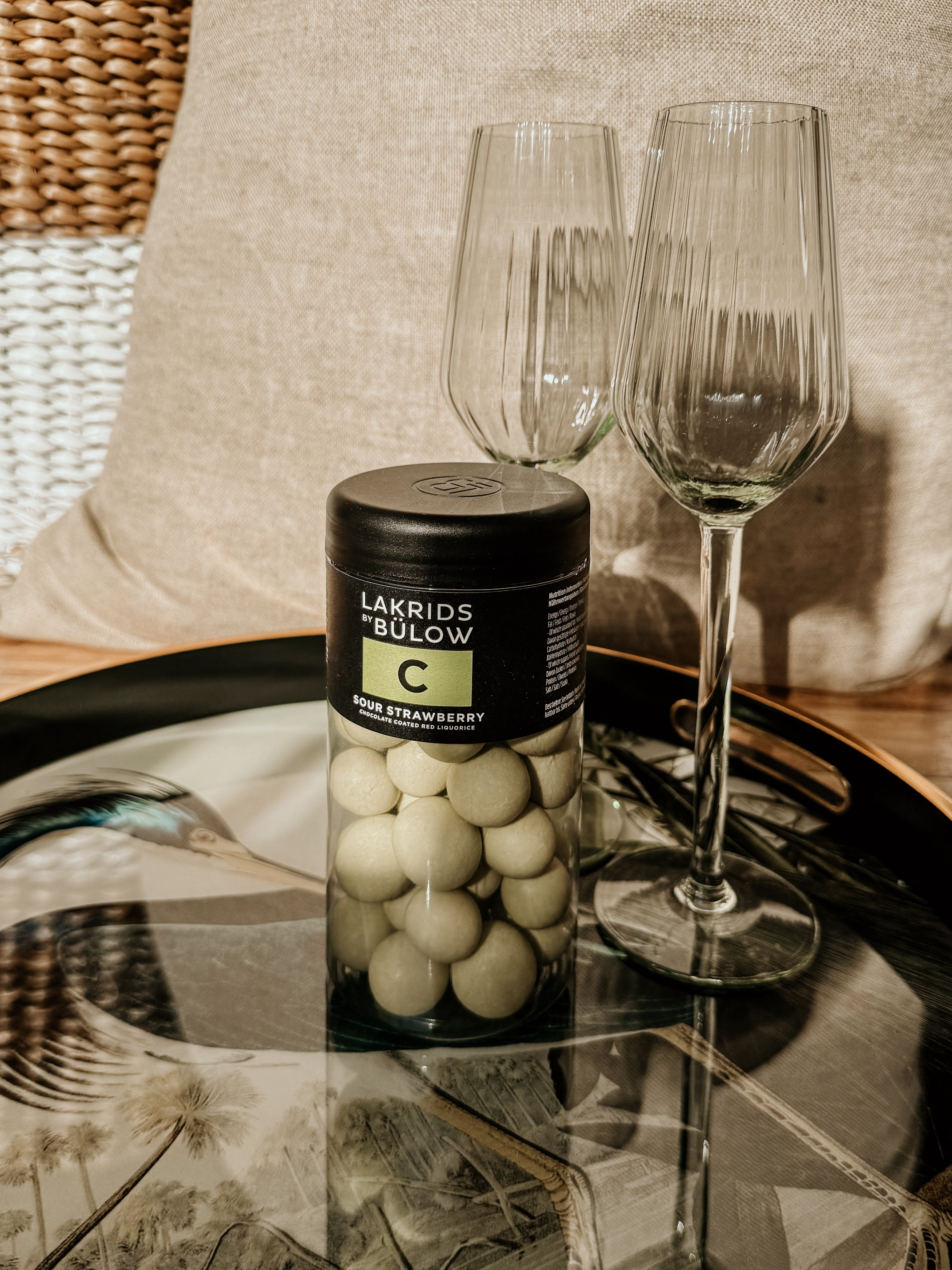 Lakrids Chocolate Coated Liquorice | C Sour Strawberry - Shop Adele Catherine 