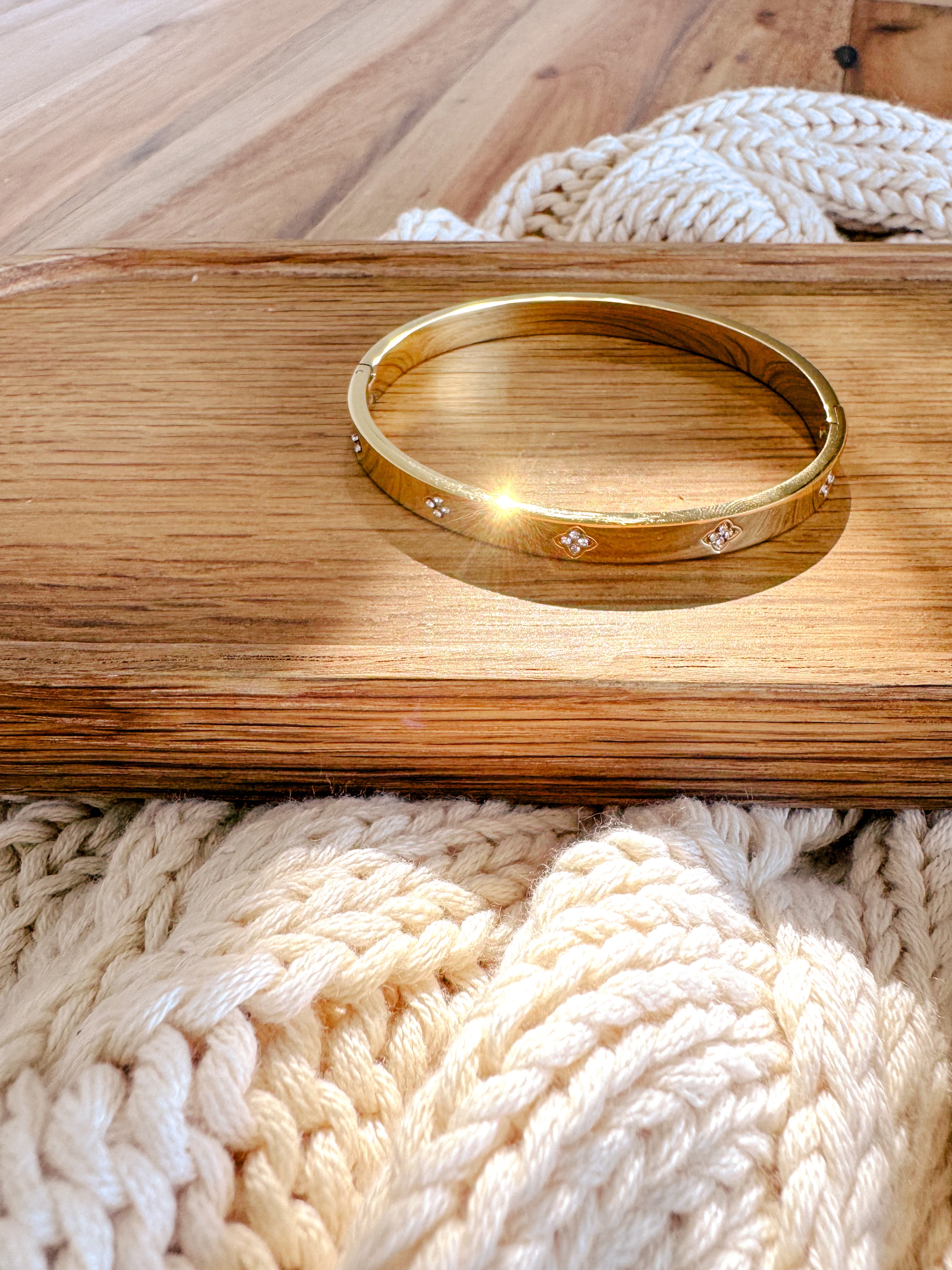 The Scarlet Cuff | Gold - Shop Adele Catherine 