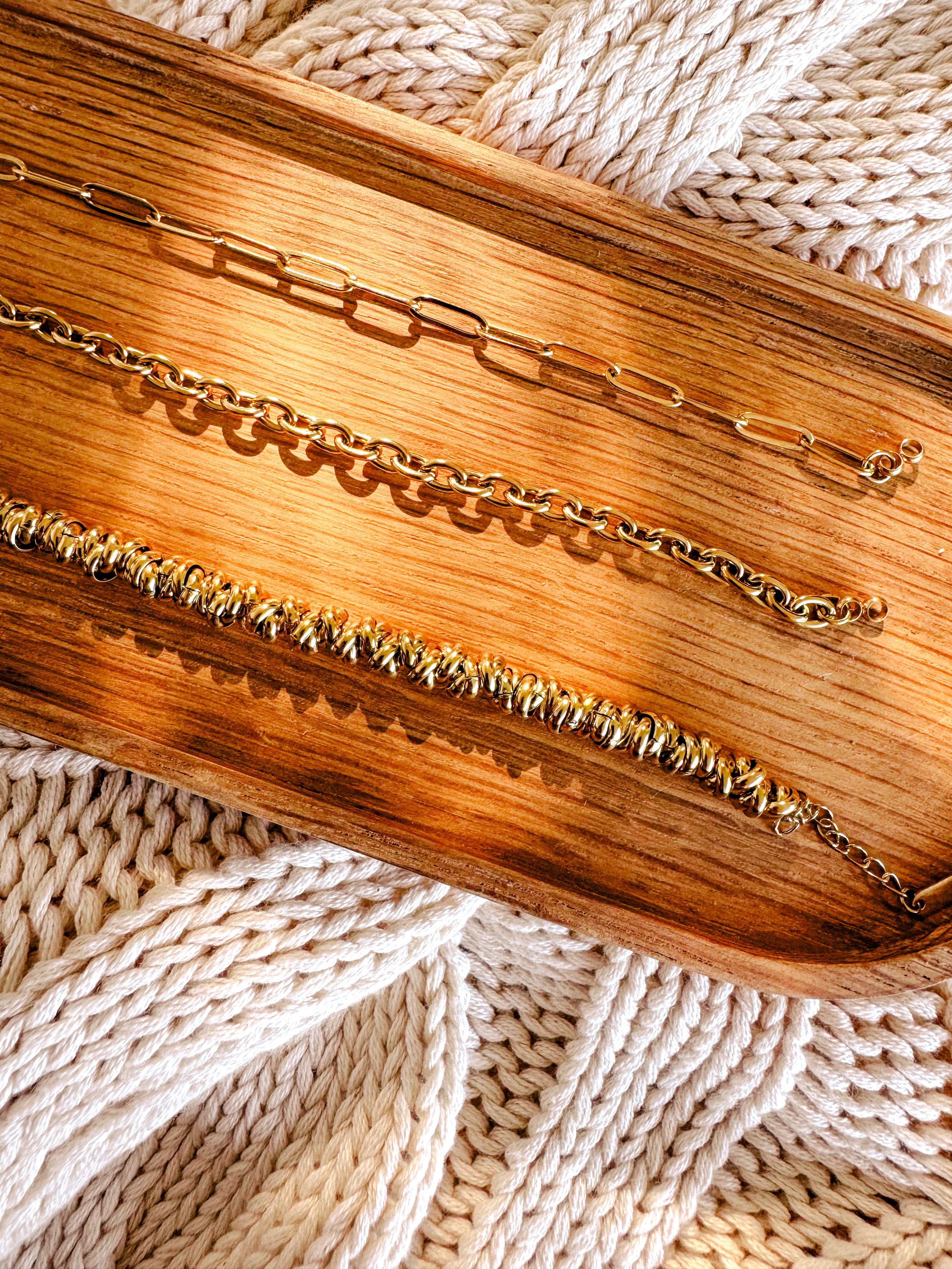 The Emily Link Bracelet | Gold - Shop Adele Catherine 