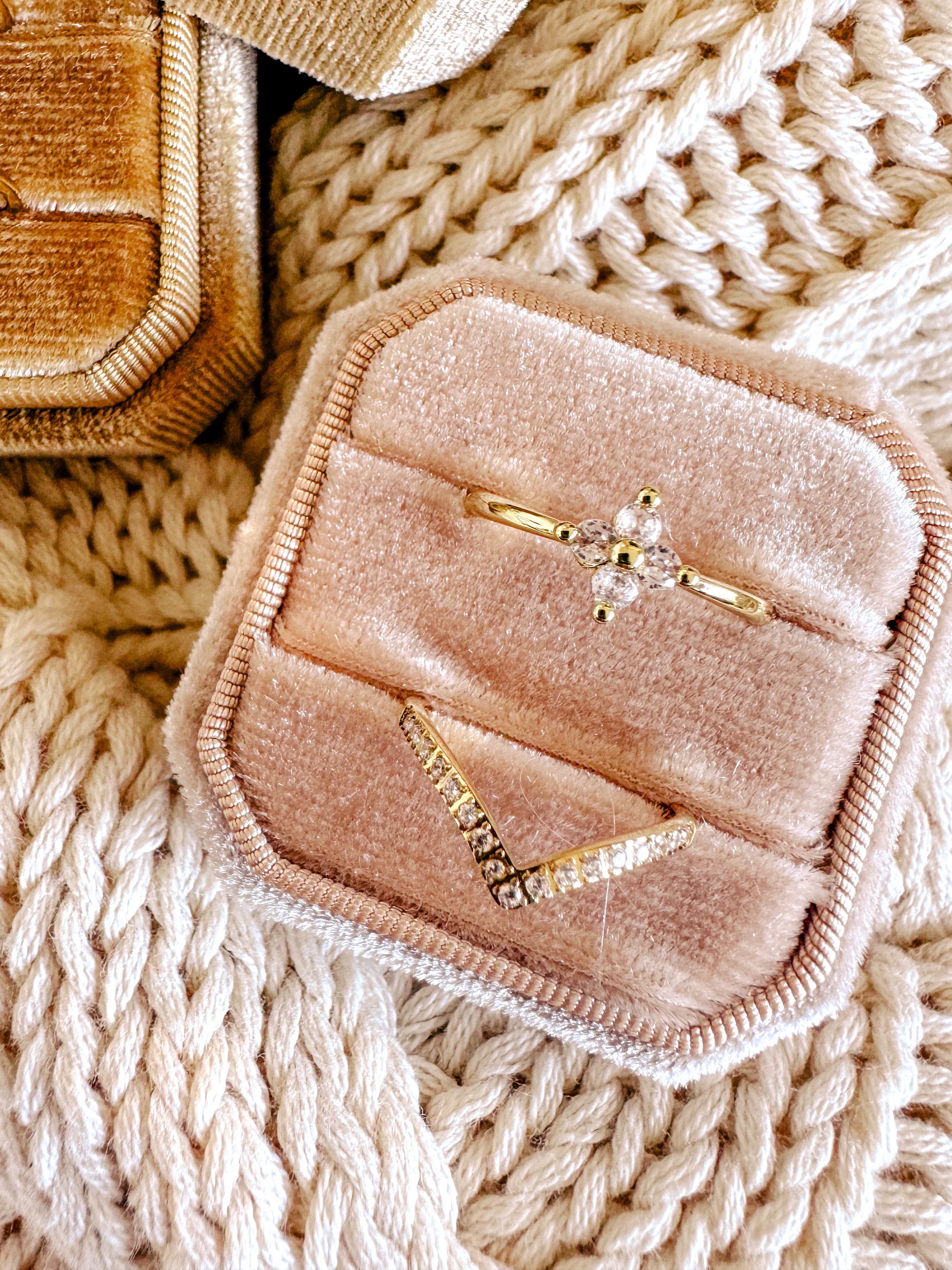 The Mia Wishbone Ring - Shop Adele Catherine 