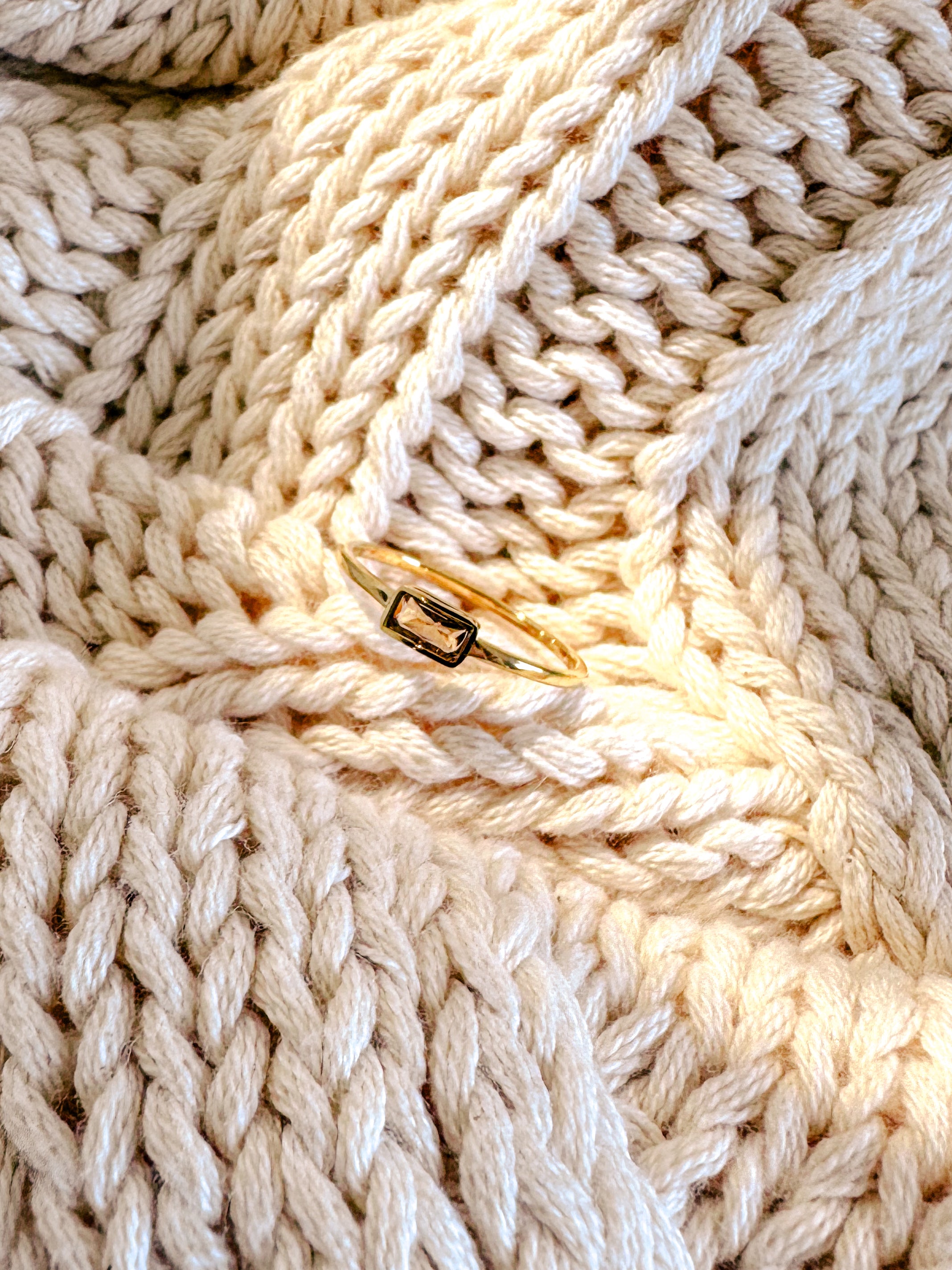 The Zoe Stone Ring - Shop Adele Catherine 
