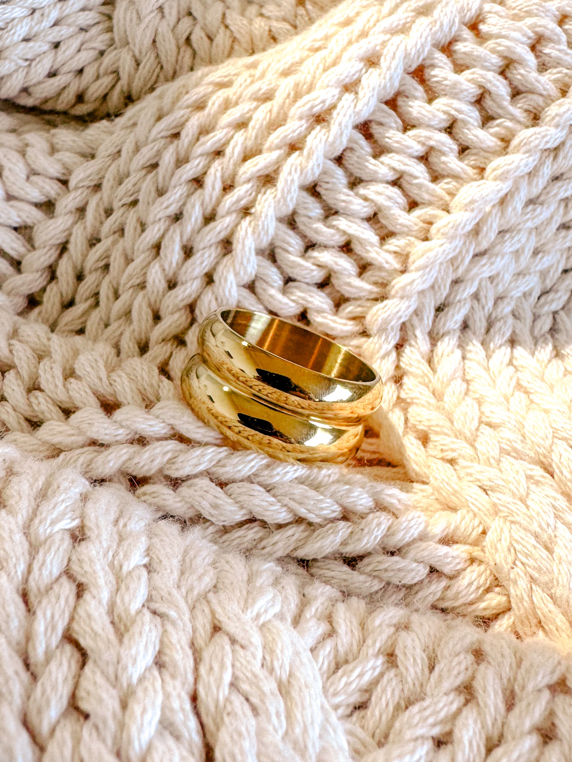 The Poppy Double Ring - Shop Adele Catherine 