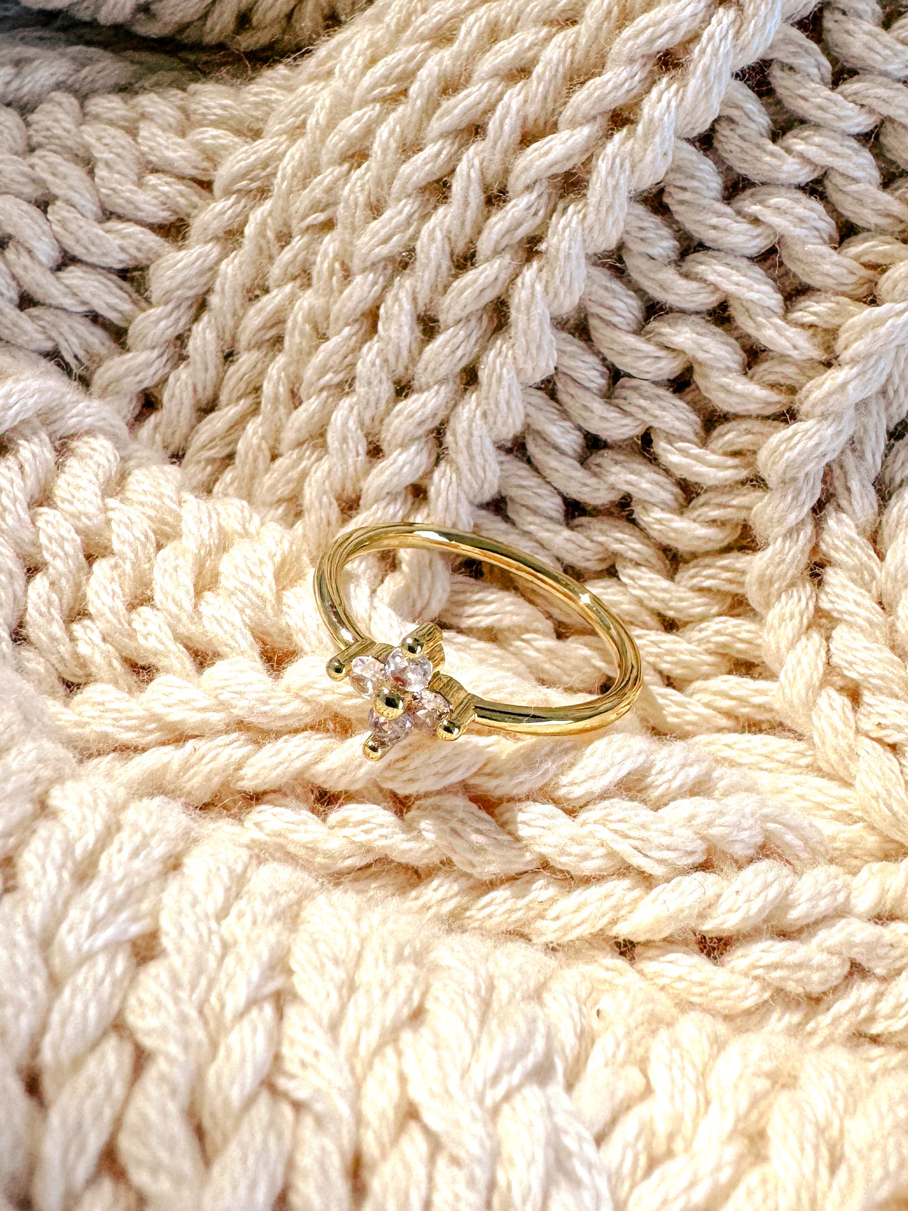 The Eloise Sparkle Ring - Shop Adele Catherine 