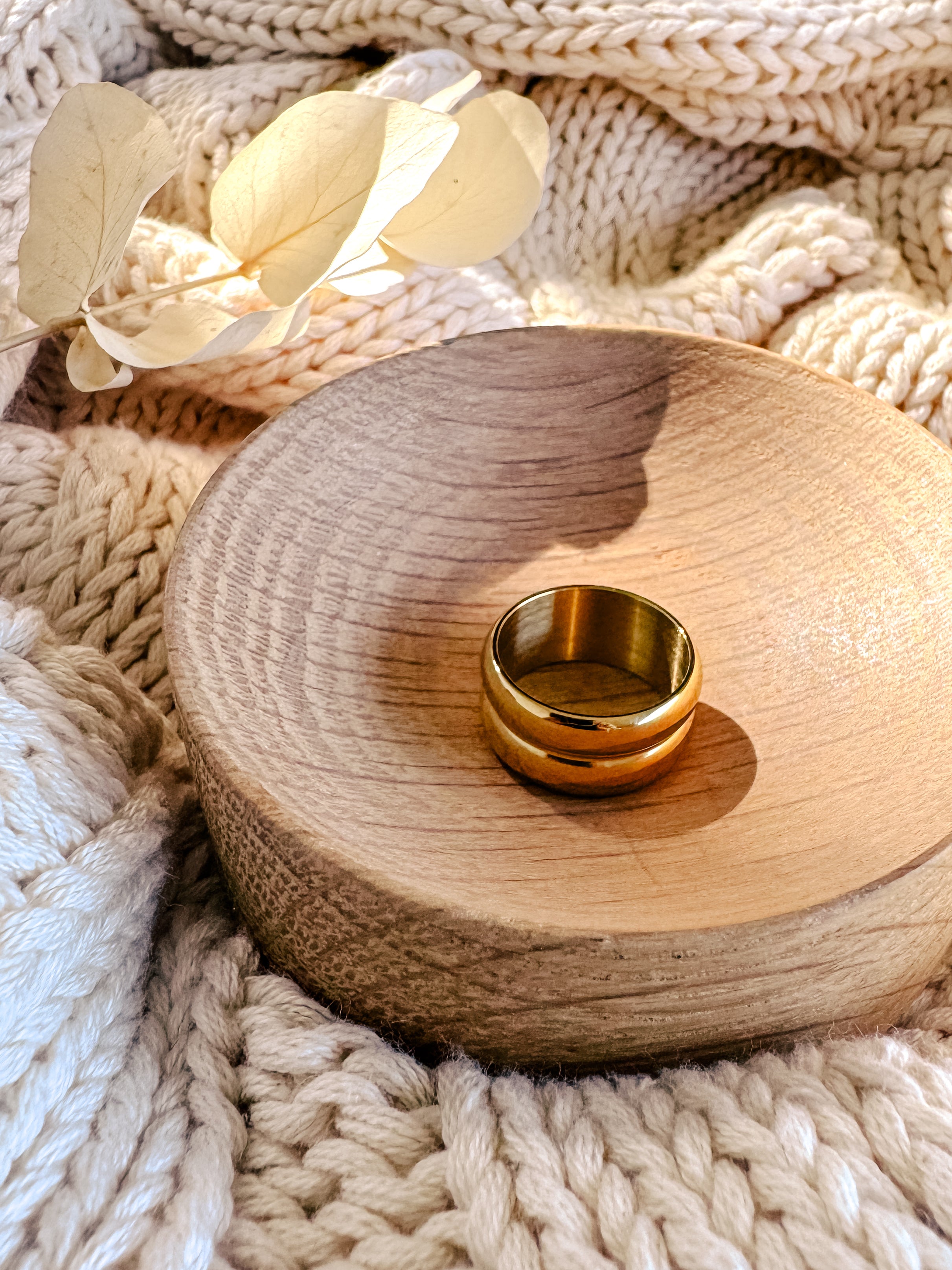 The Poppy Double Ring - Shop Adele Catherine 