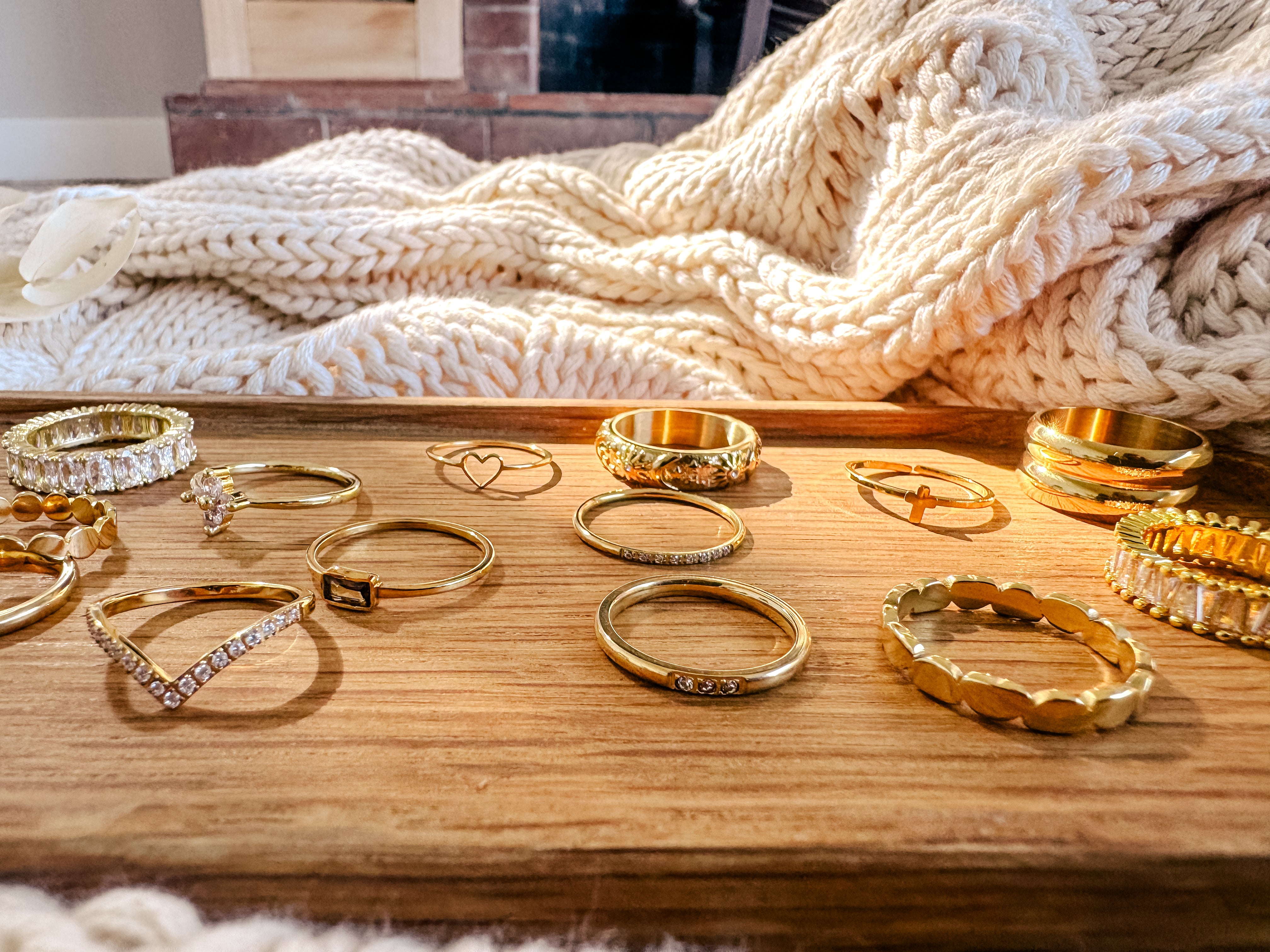 The Mia Wishbone Ring - Shop Adele Catherine 