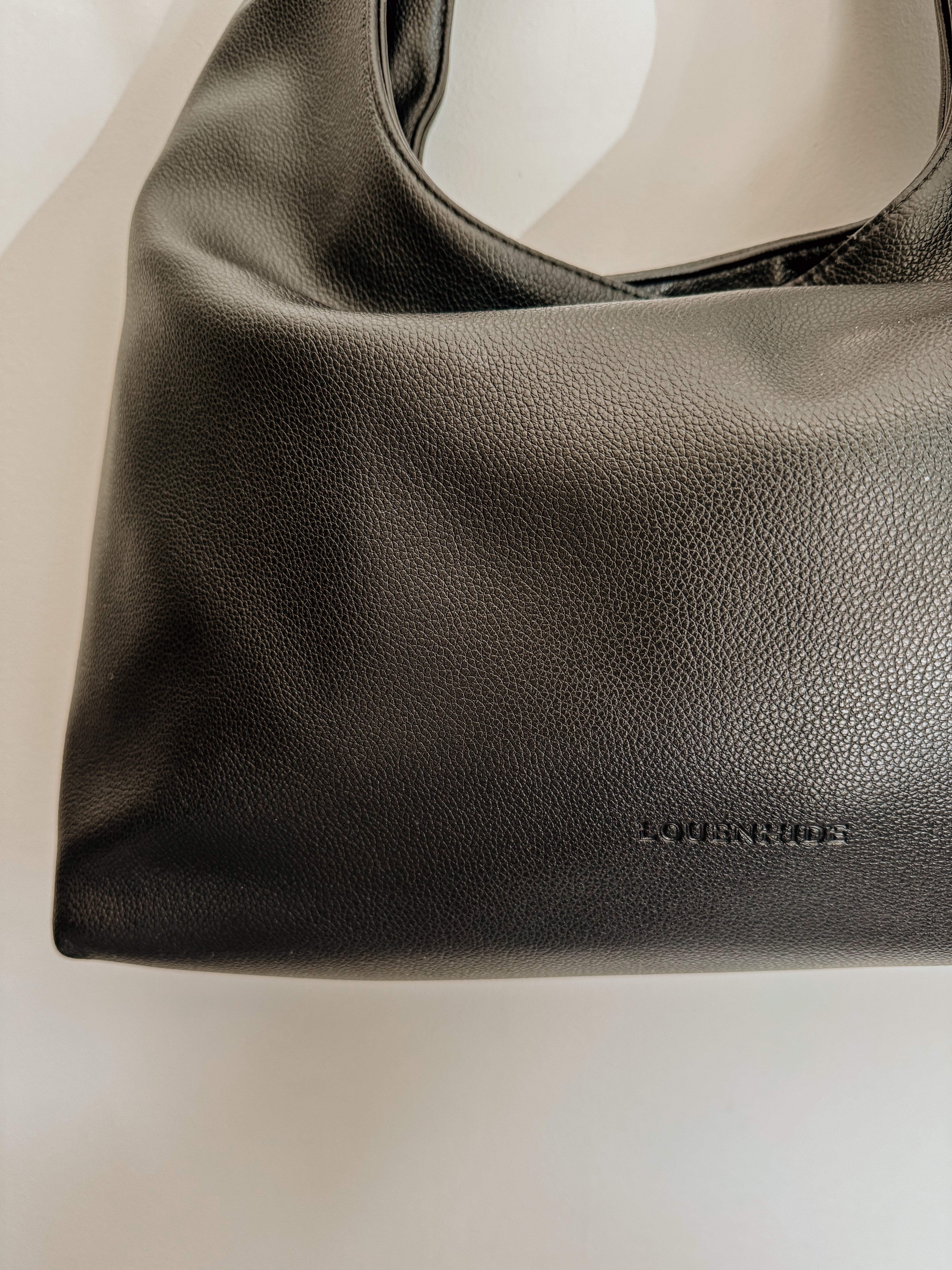 Monaco Shoulder Handbag | Black - Shop Adele Catherine 