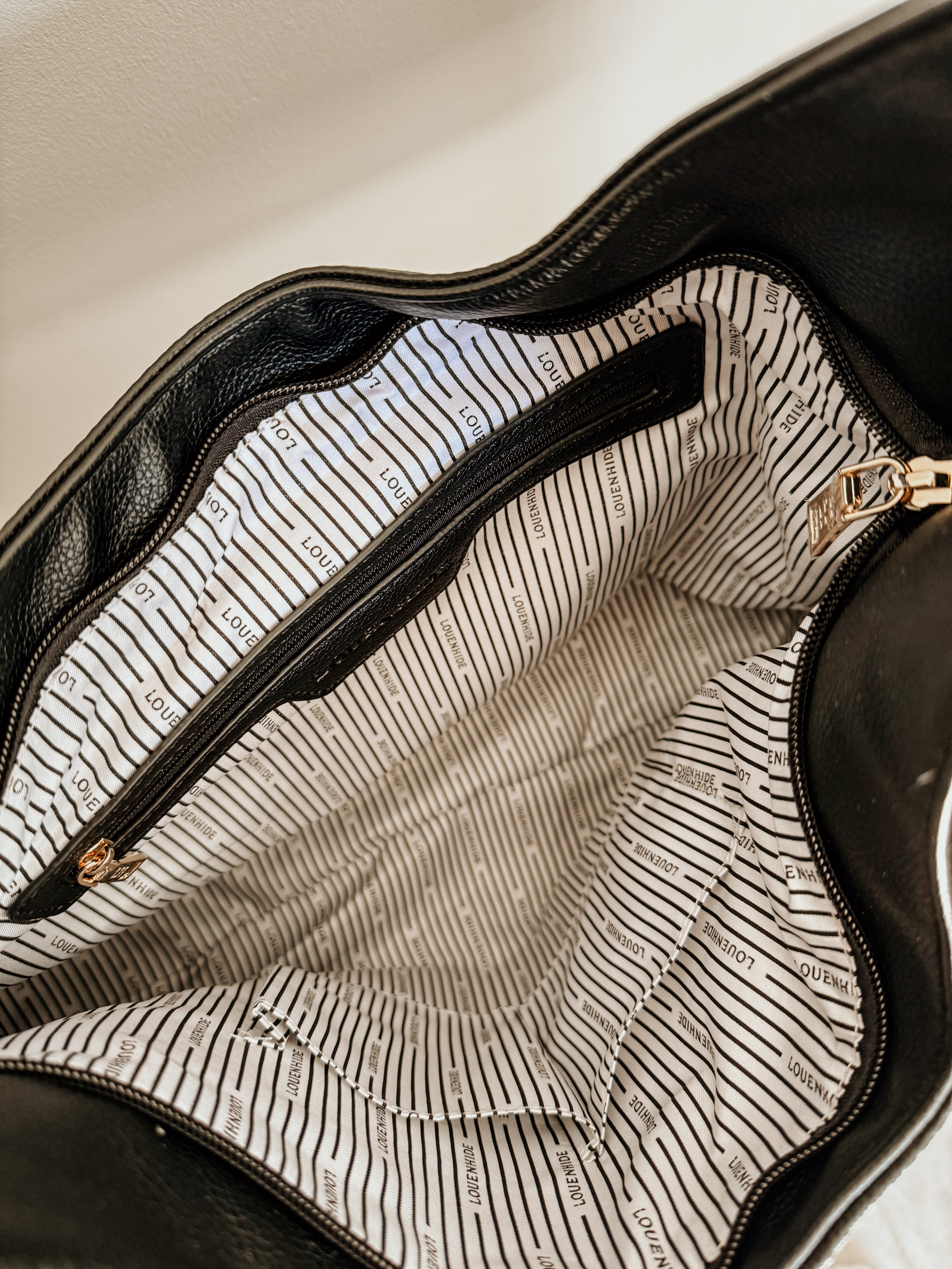 Monaco Shoulder Handbag | Black - Shop Adele Catherine 