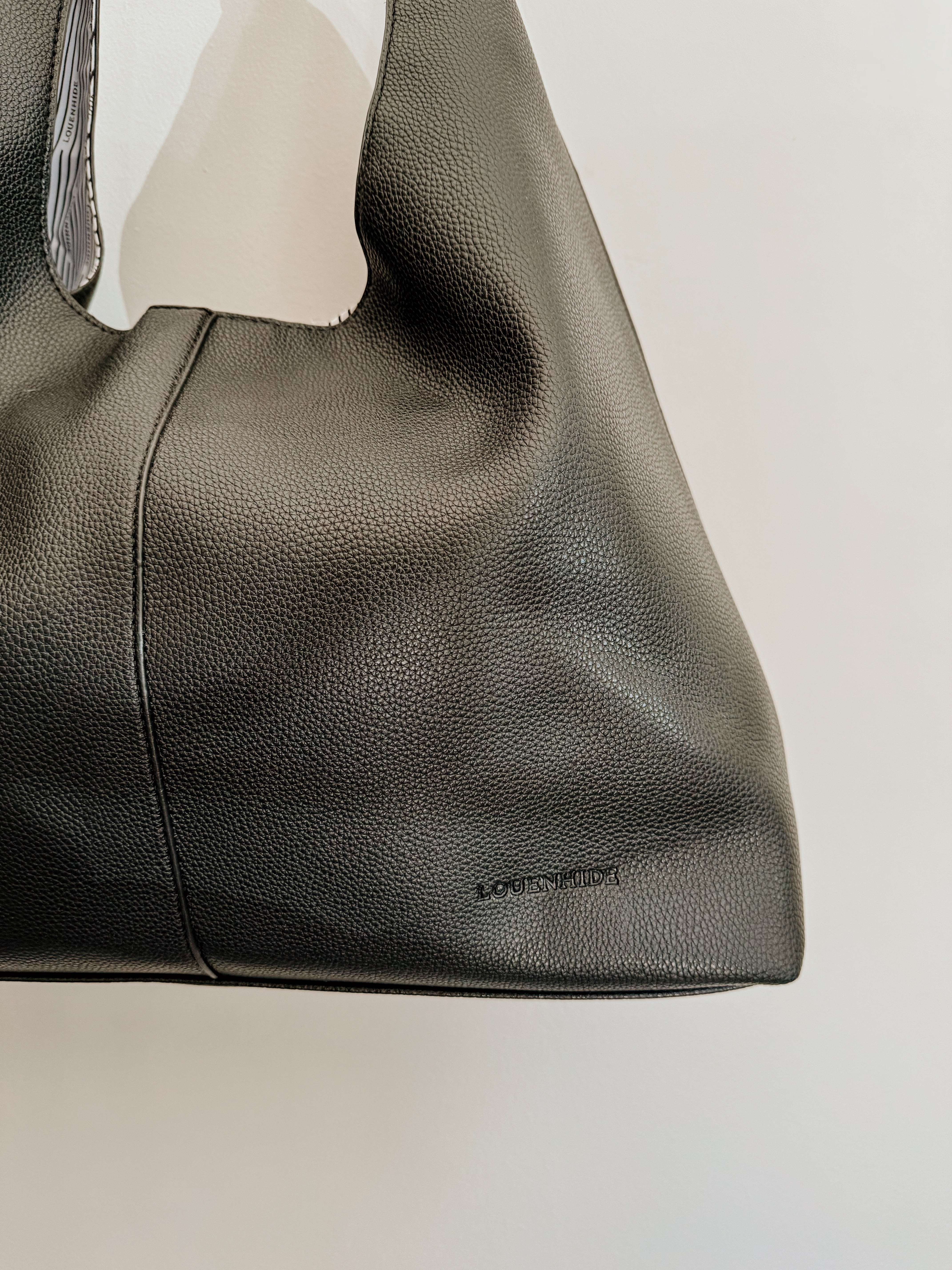 Avery Shoulder Bag | Black - Shop Adele Catherine 