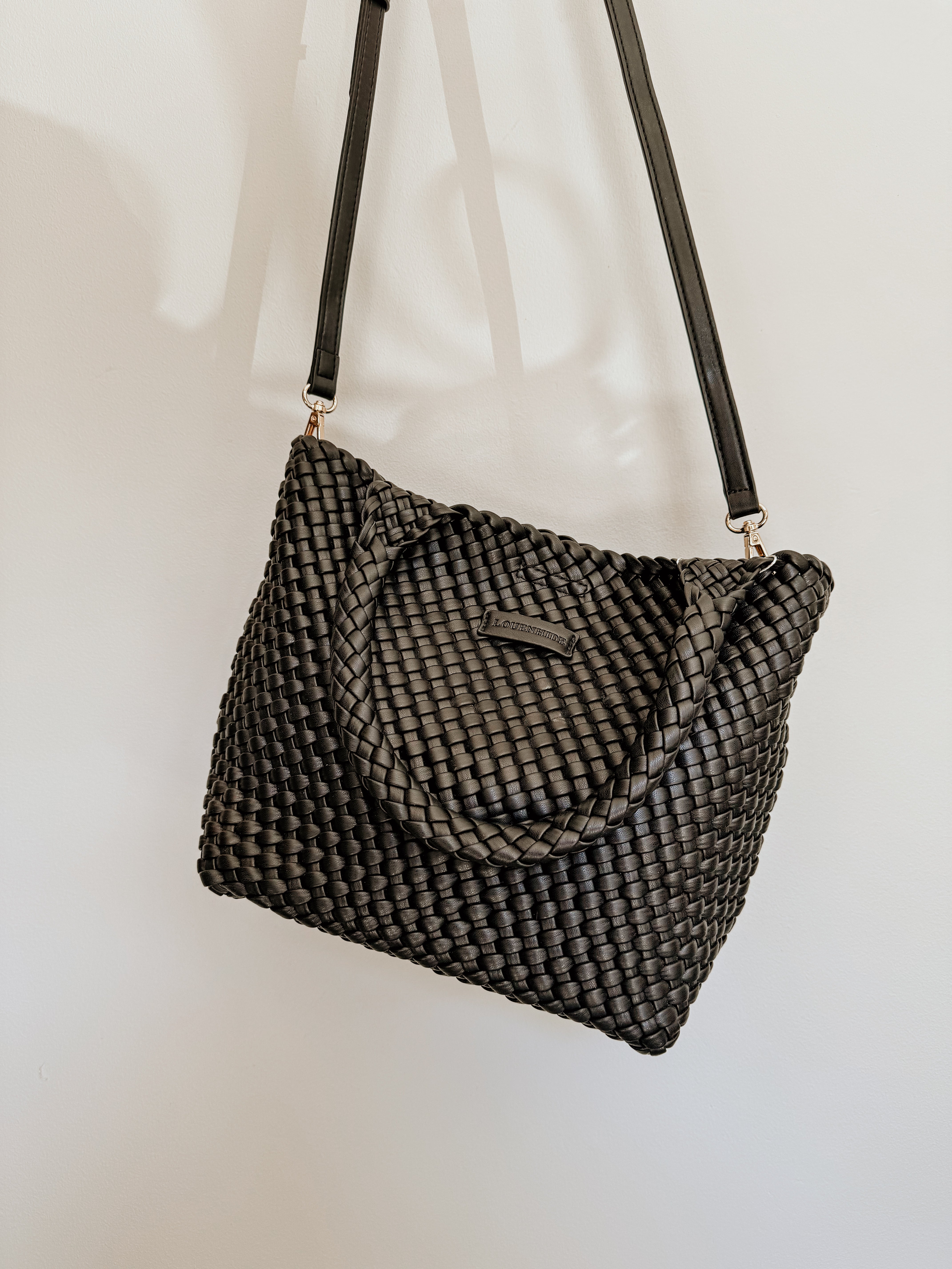 Cruiser Woven Tote  | Black