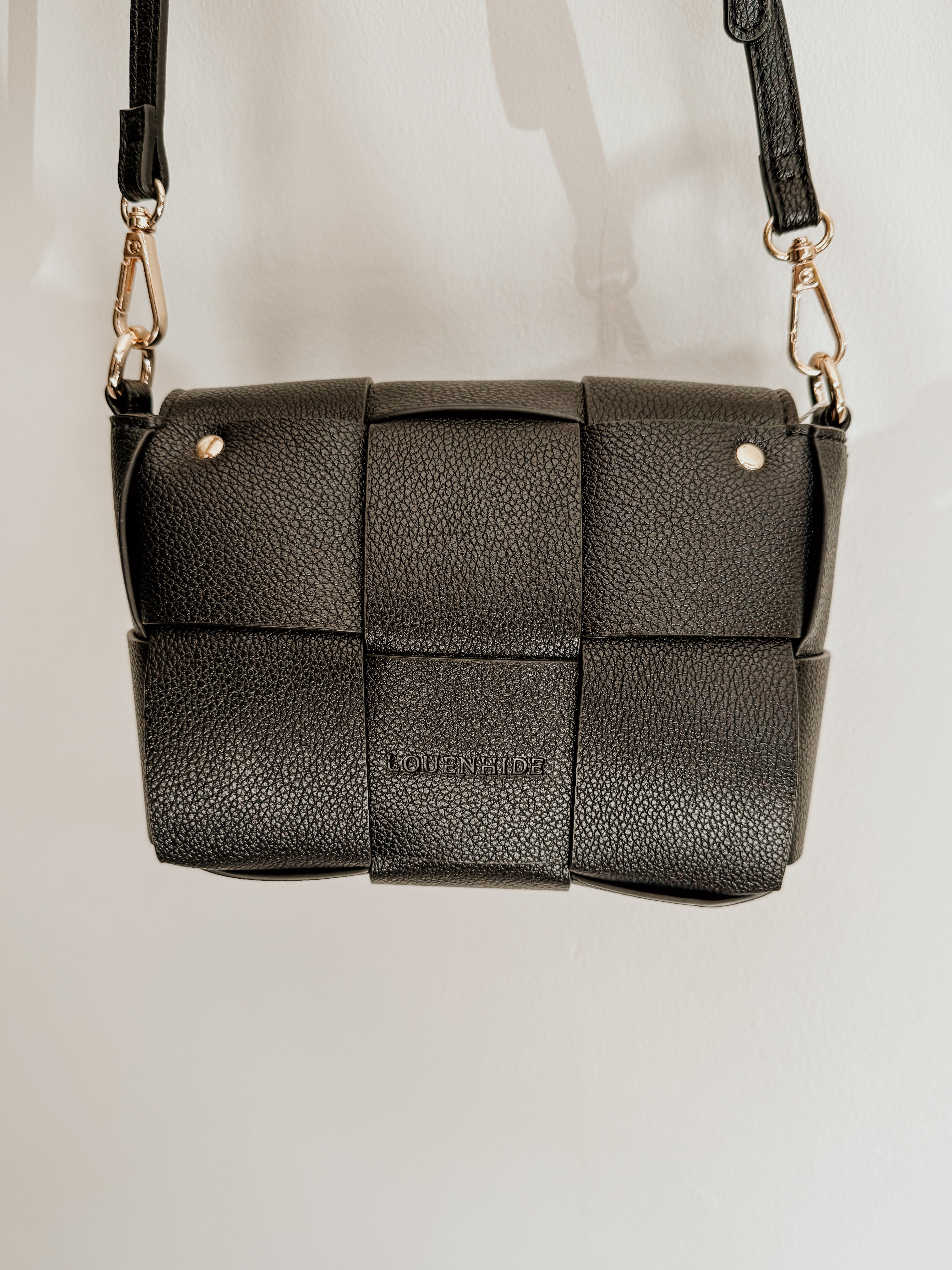 Josephine Crossbody Bag | Black - Shop Adele Catherine 