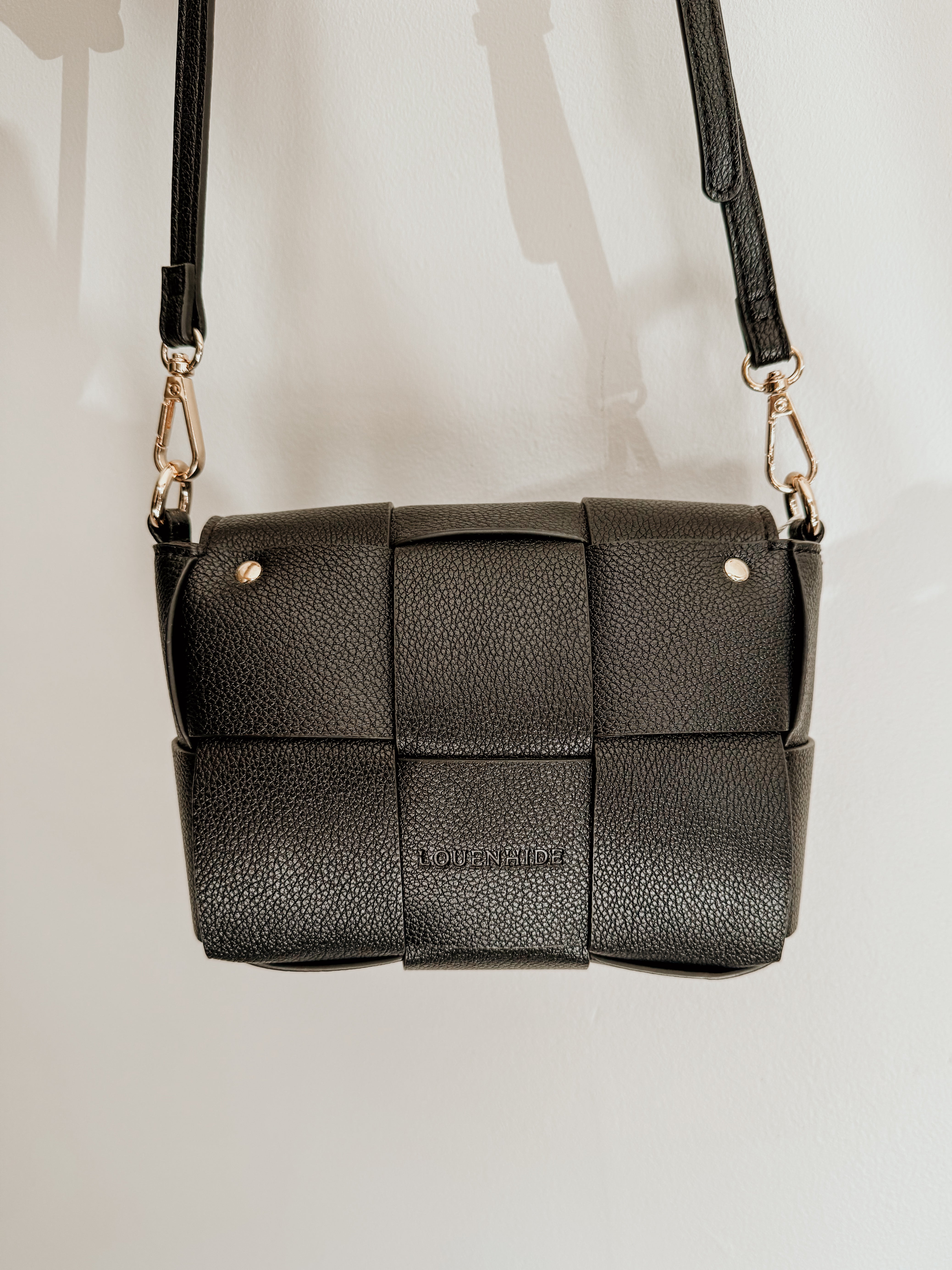 Josephine Crossbody Bag | Black - Shop Adele Catherine 