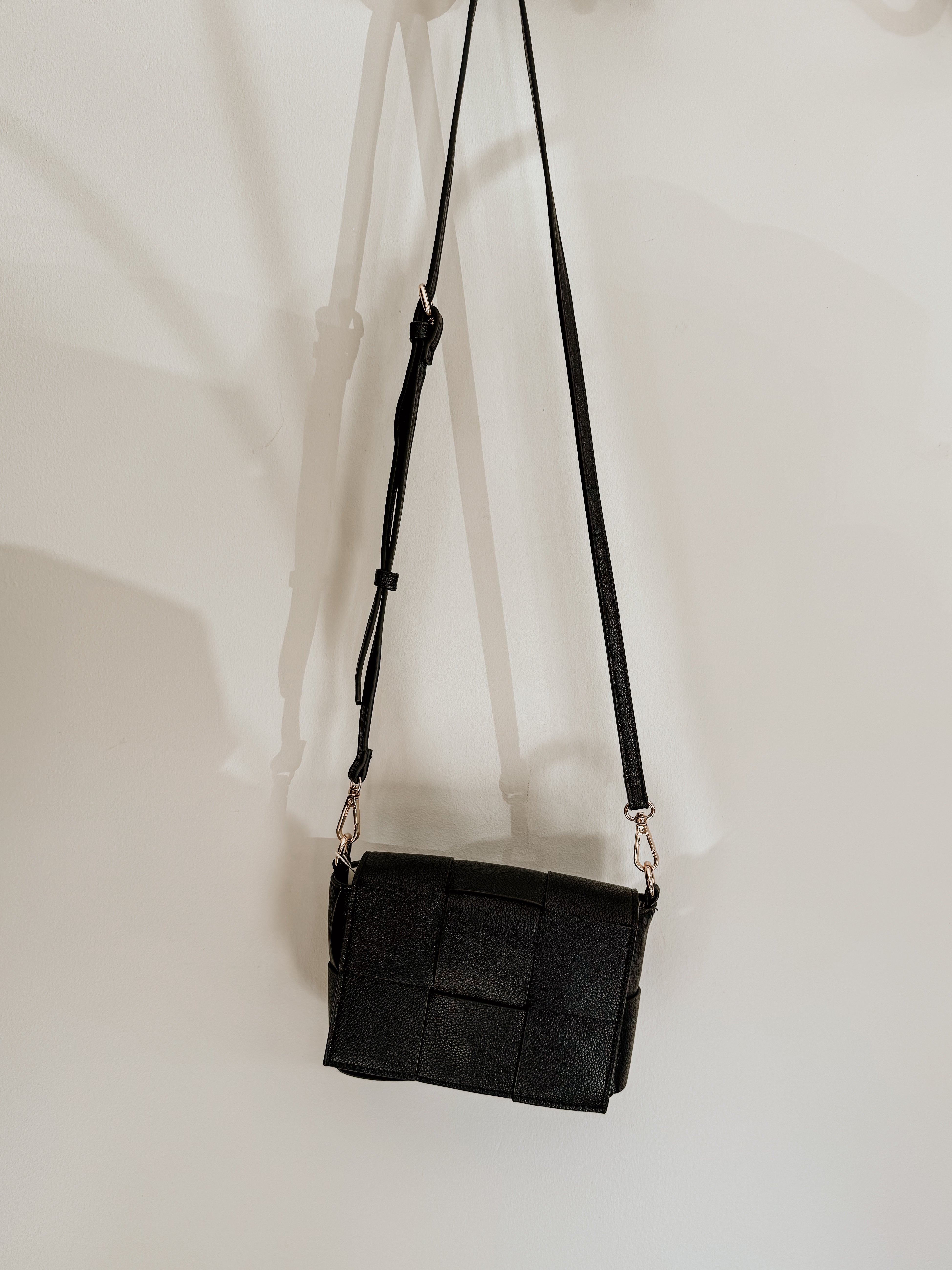 Josephine Crossbody Bag | Black - Shop Adele Catherine 