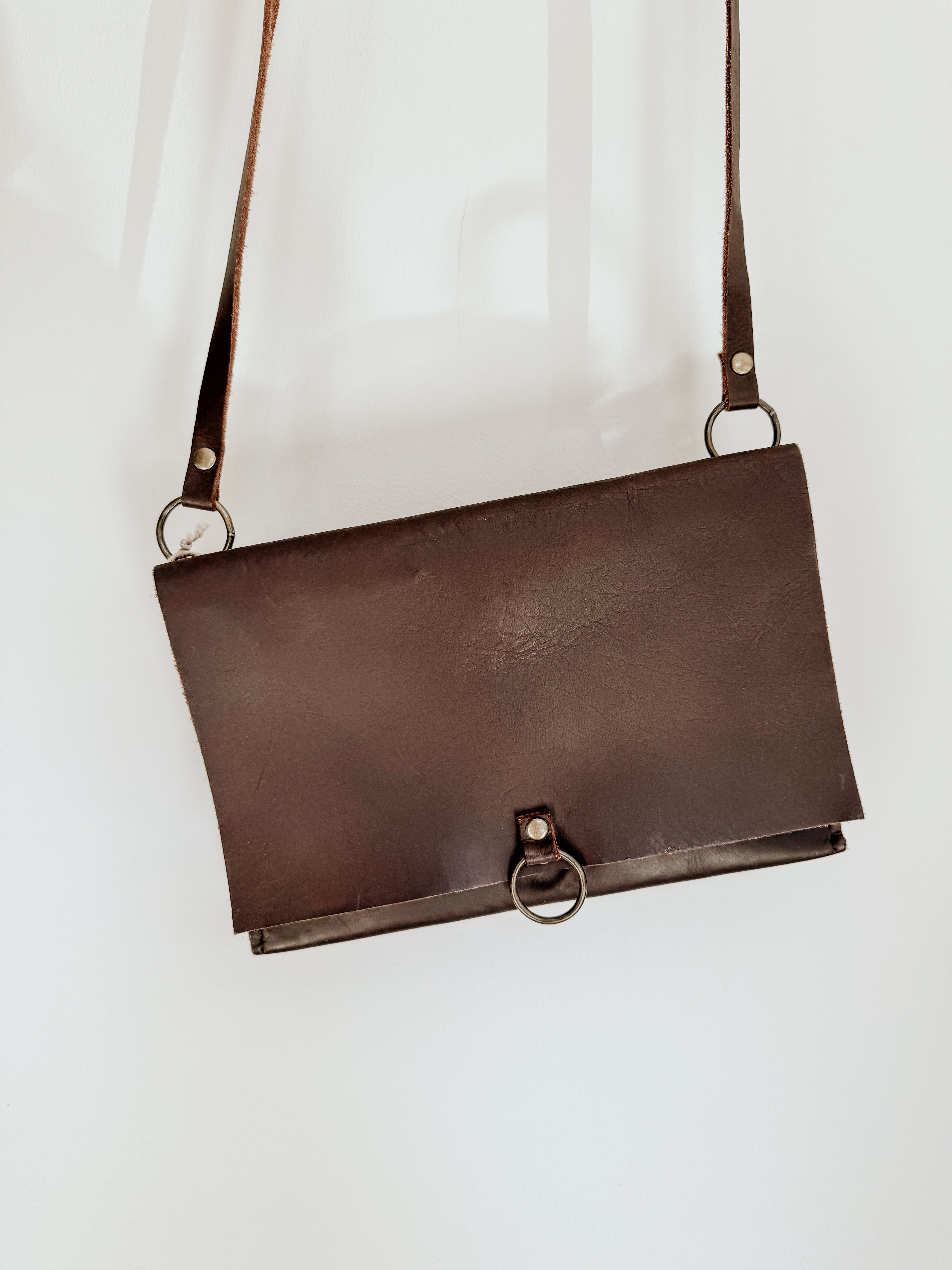 Molweni | Leather Clutch Bag - Shop Adele Catherine 