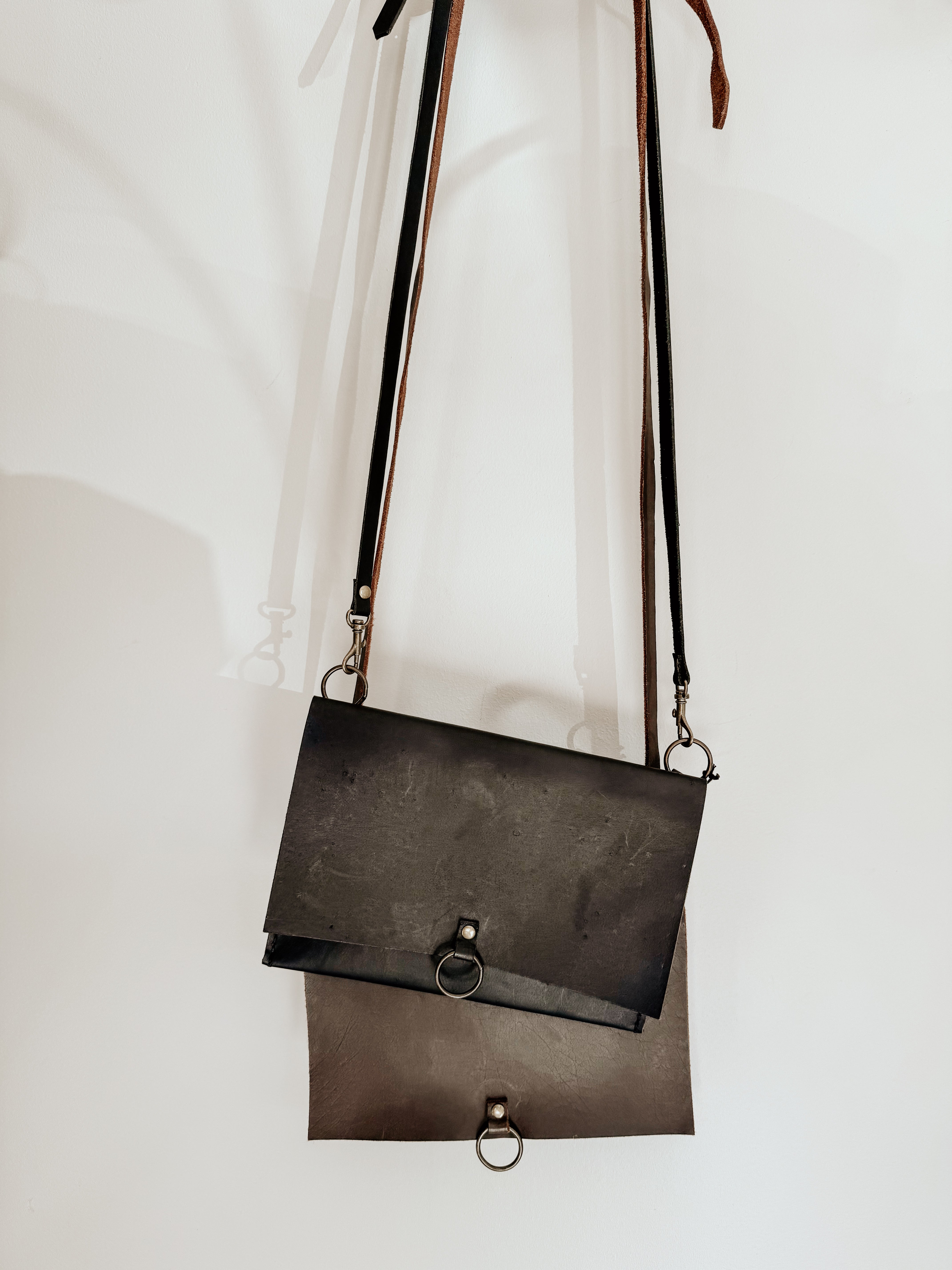 Molweni | Leather Clutch Bag - Shop Adele Catherine 