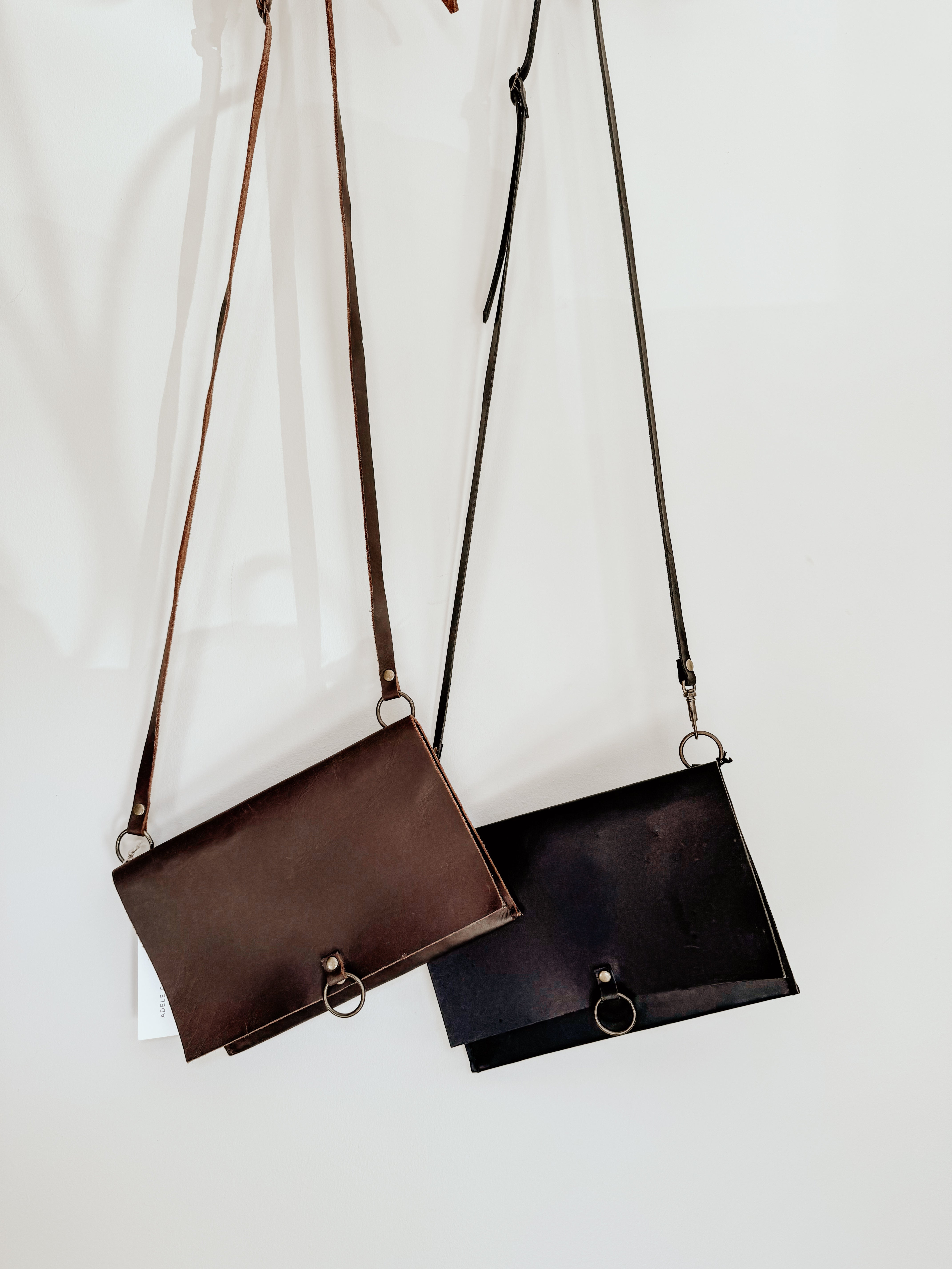 Molweni | Leather Clutch Bag - Shop Adele Catherine 