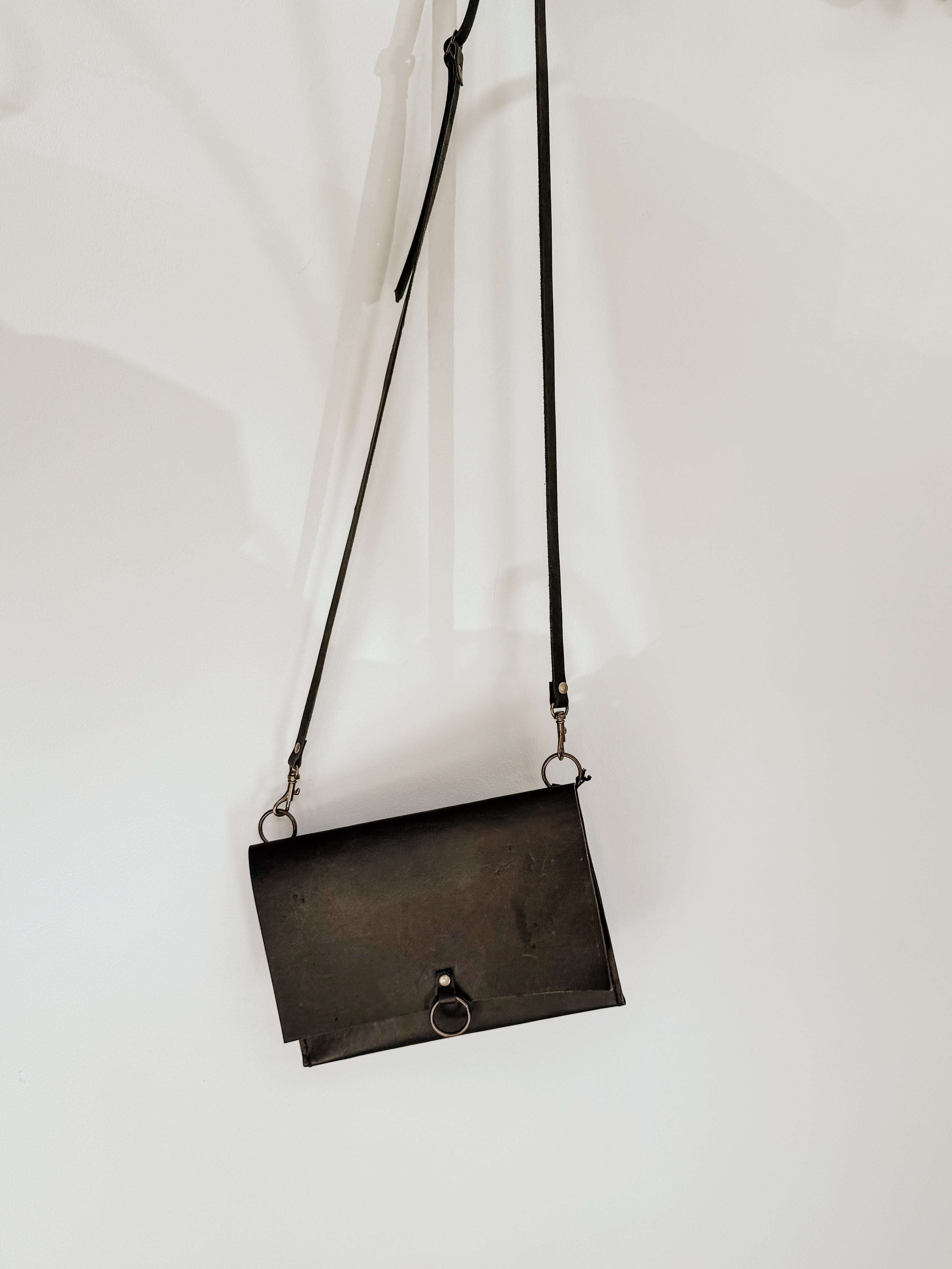 Molweni | Leather Clutch Bag - Shop Adele Catherine 