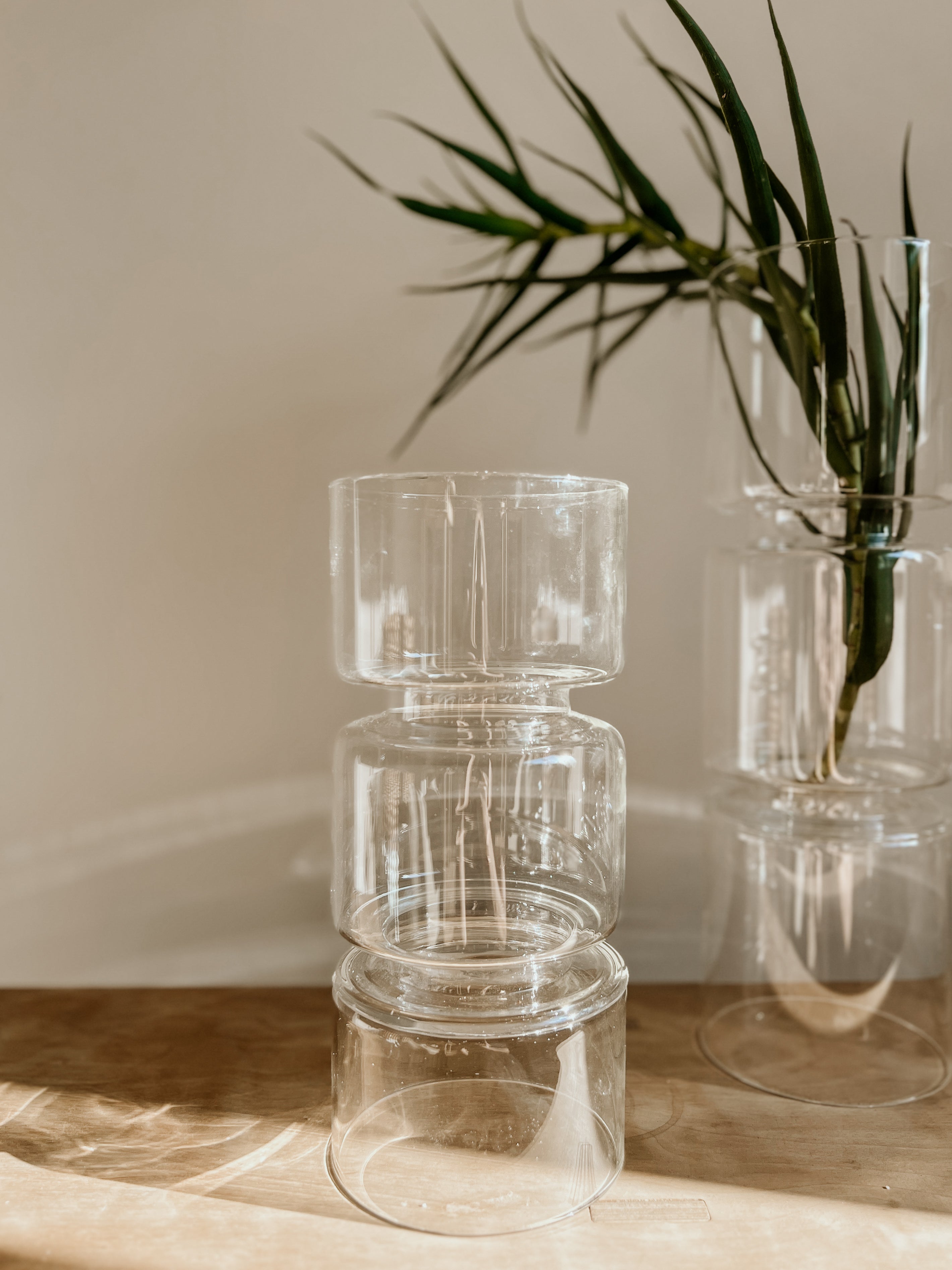 Candle Holder / Vase Small | Clear - Shop Adele Catherine 