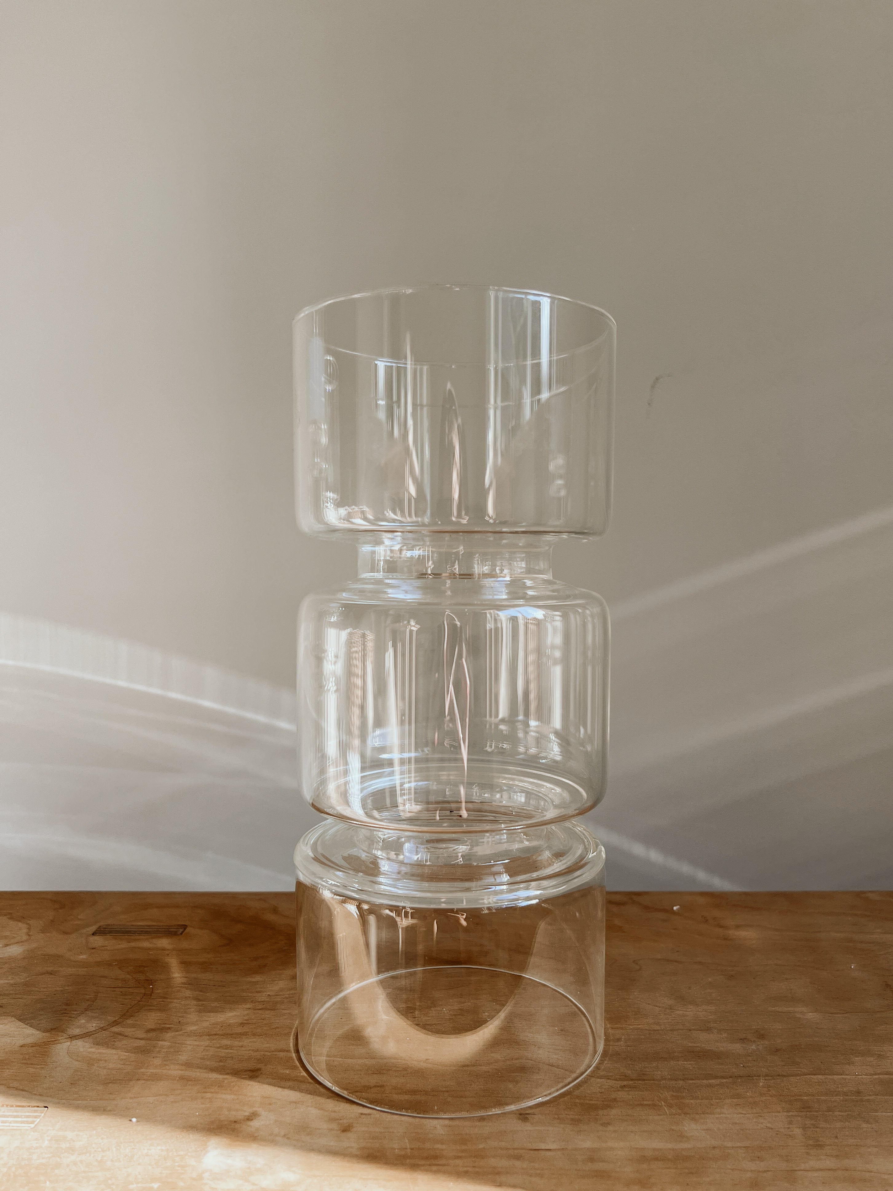 Candle Holder / Vase Small | Clear - Shop Adele Catherine 