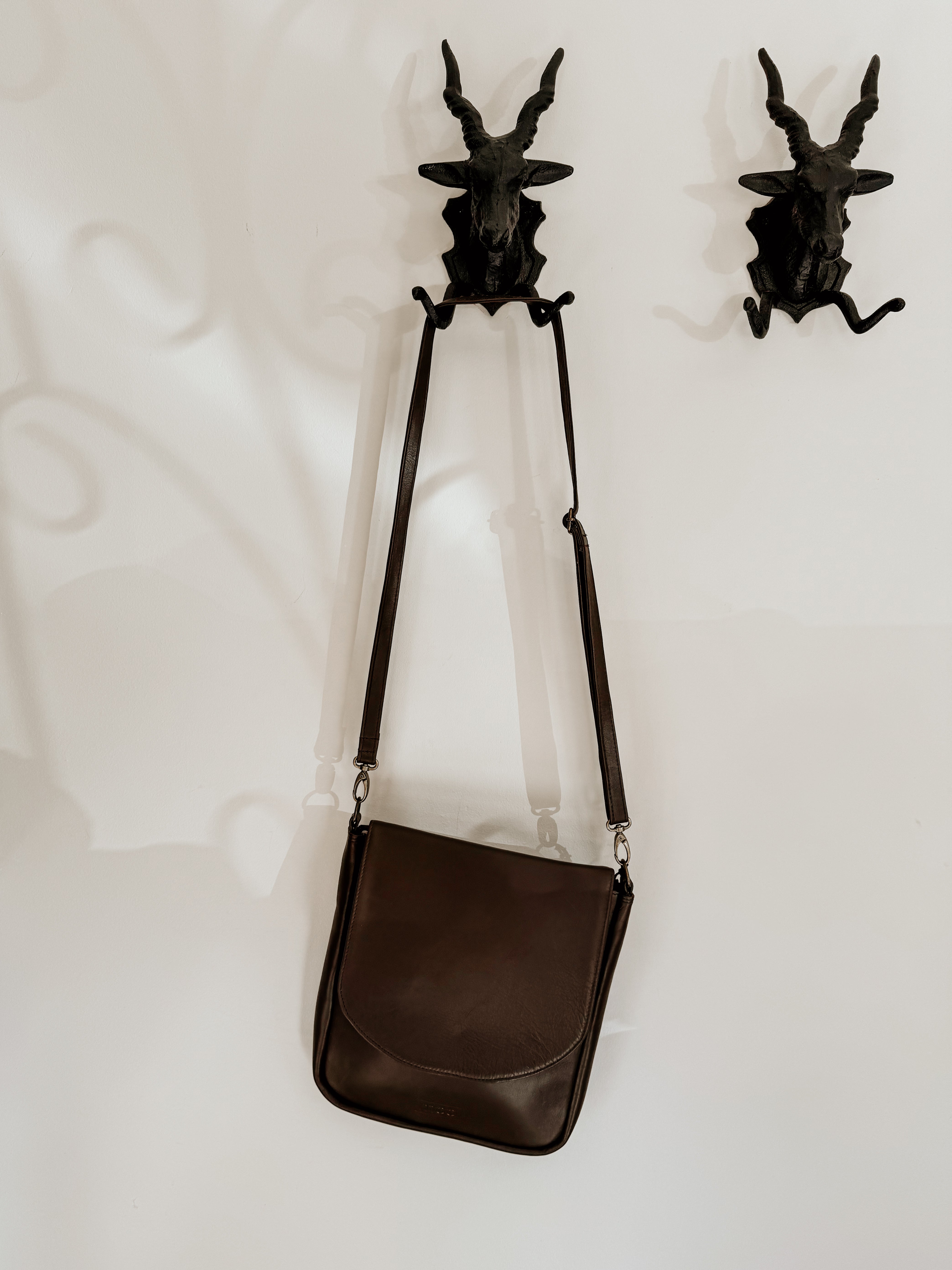 Sophie Sling Bag | Brown - Shop Adele Catherine 