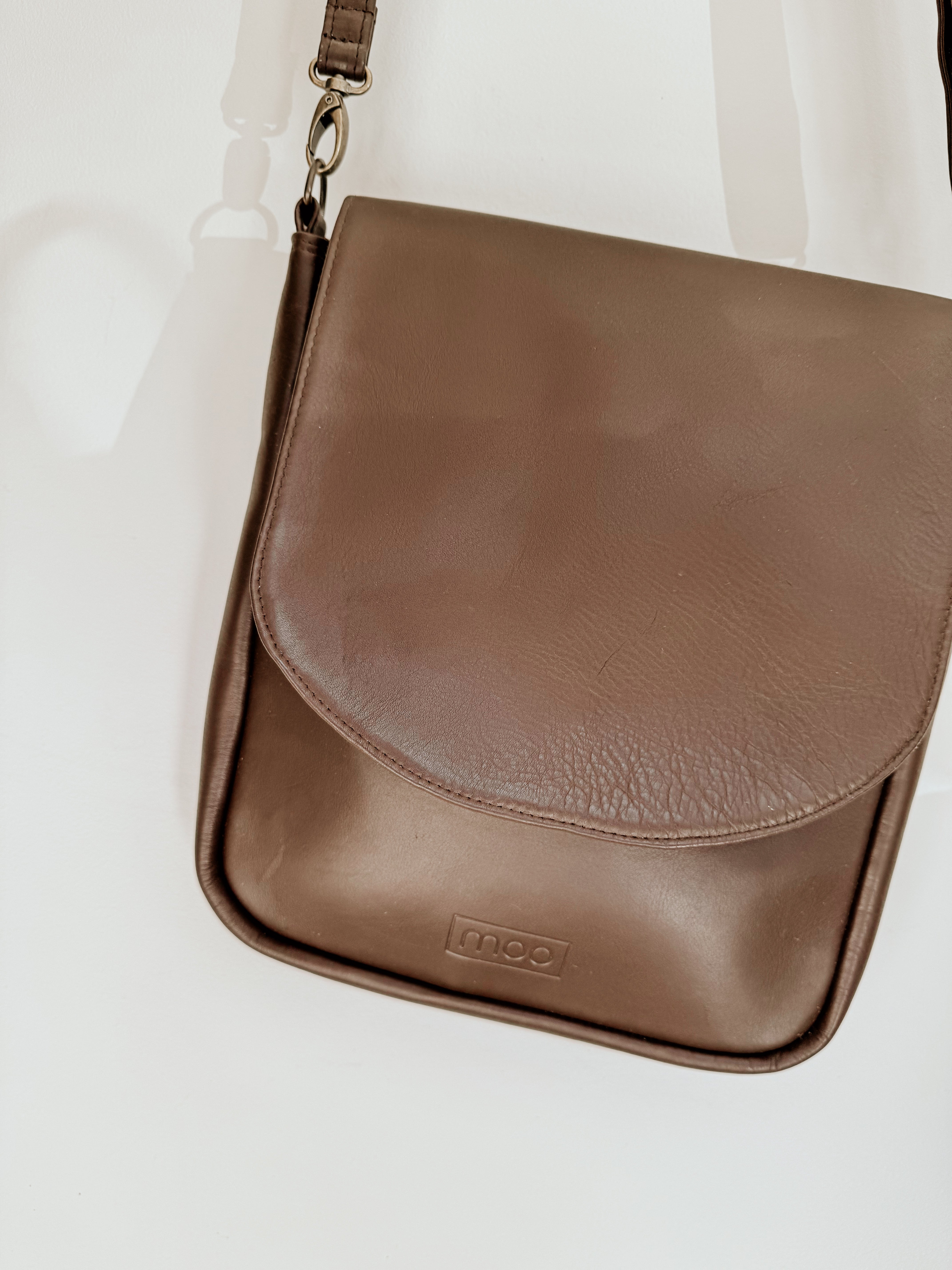Sophie Sling Bag | Brown - Shop Adele Catherine 