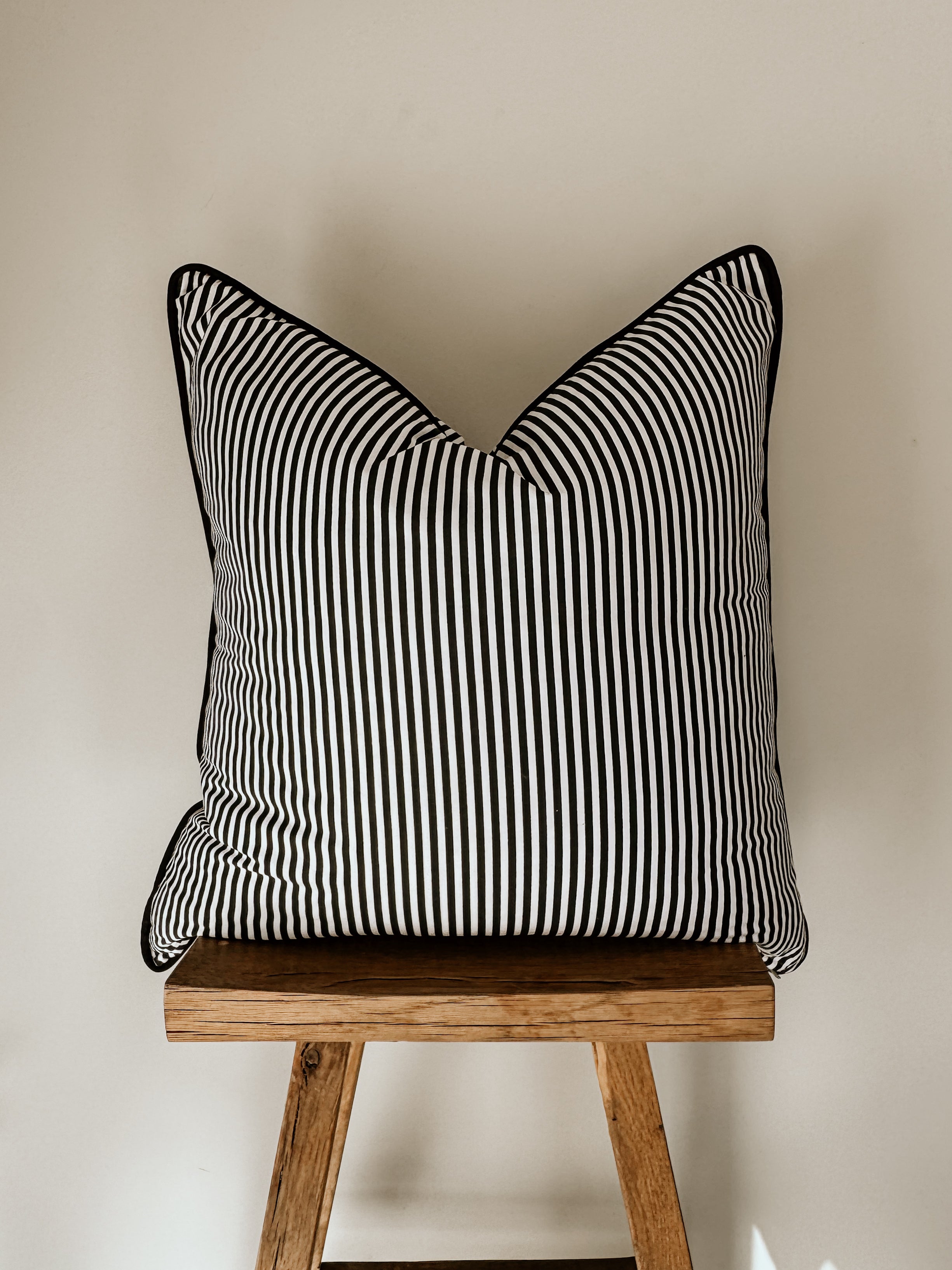Thin Black & White Stripe Scatter - Shop Adele Catherine 