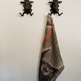 Mopipi Guest Towel | Charcoal- Rust - Shop Adele Catherine 