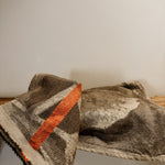 Mopipi Guest Towel | Charcoal- Rust - Shop Adele Catherine 