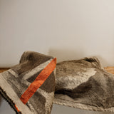 Mopipi Guest Towel | Charcoal- Rust - Shop Adele Catherine 